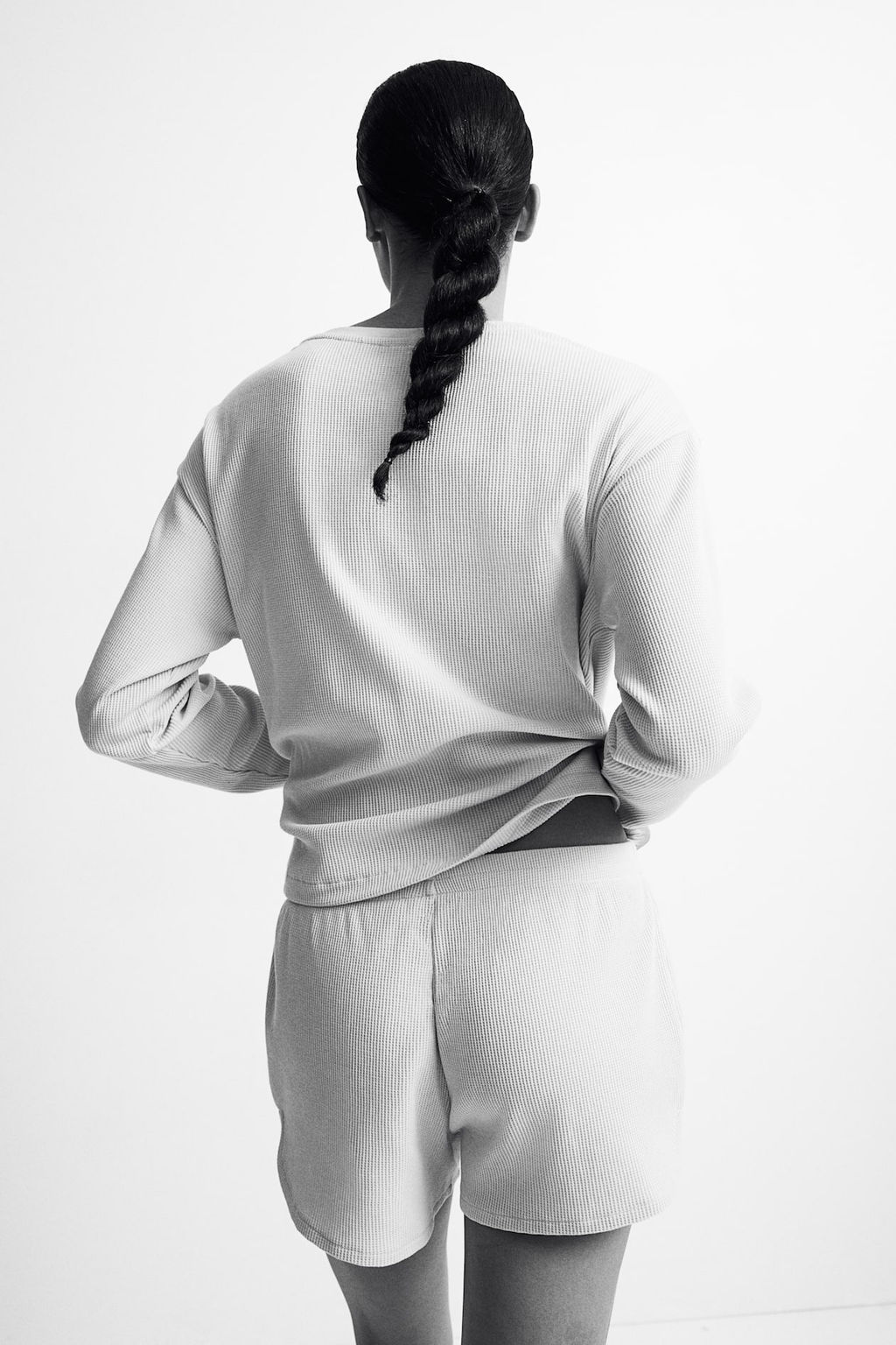 Pijama en punto gofrado - H&m фото 3