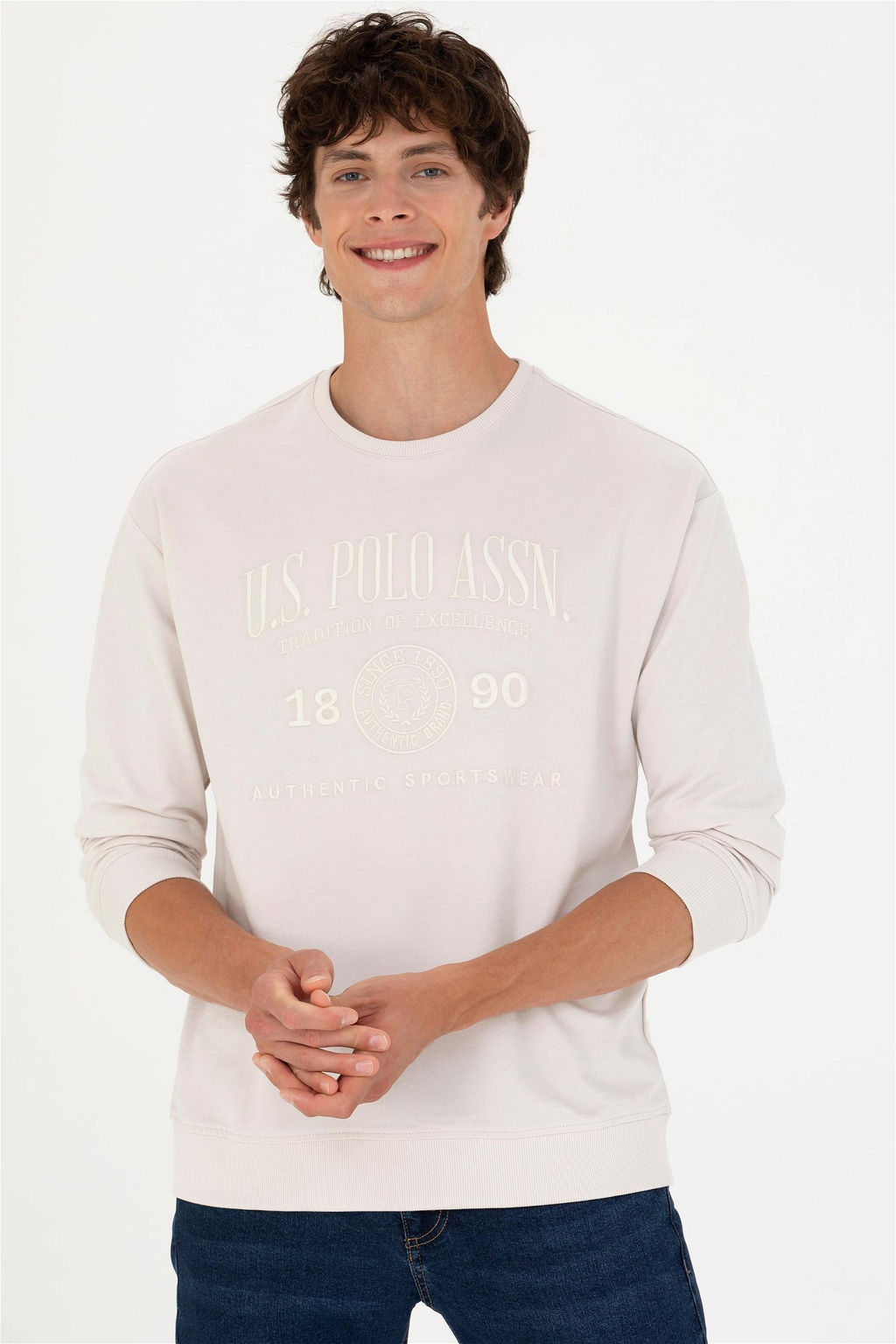 U. S. Polo Assn / Мужская толстовка с камнем - U.s. polo assn фото 3