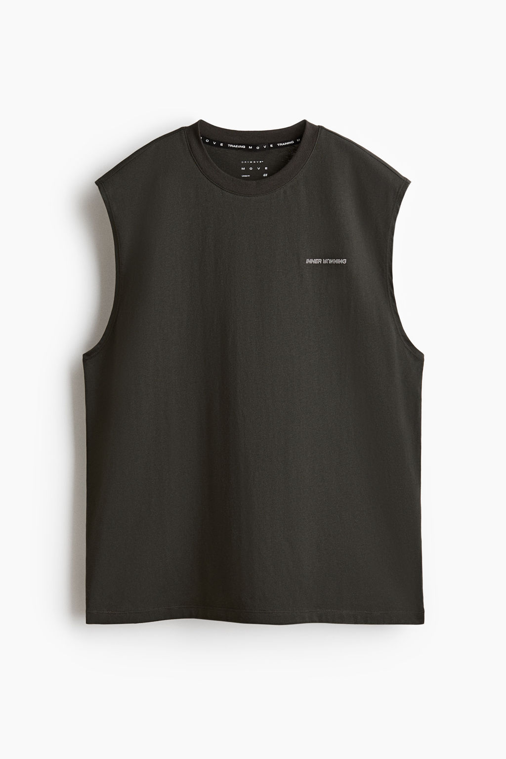 Camiseta de deporte DryMove sin mangas Loose Fit - H&m фото 4