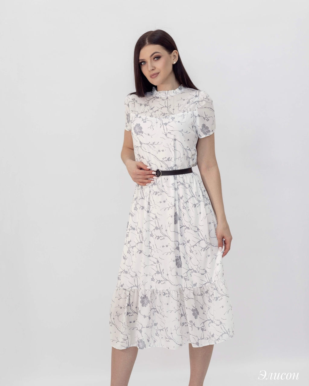 Платье Элисон (белый) - Nadi bordo фото 2