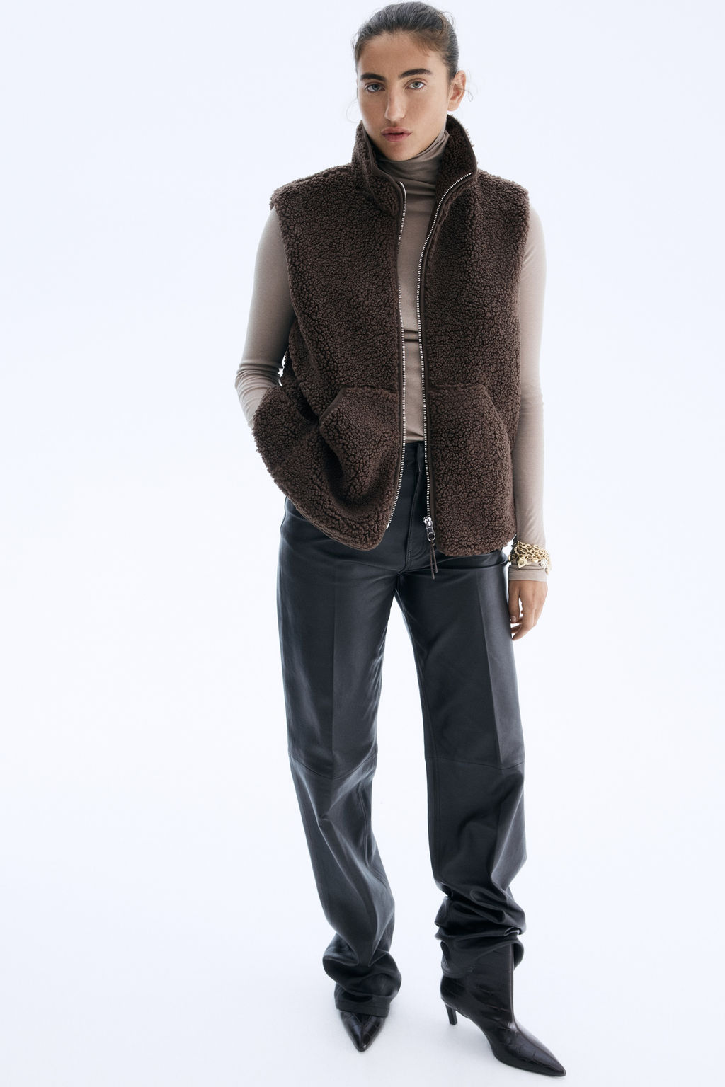 Chaleco de borreguito - H&m фото 3