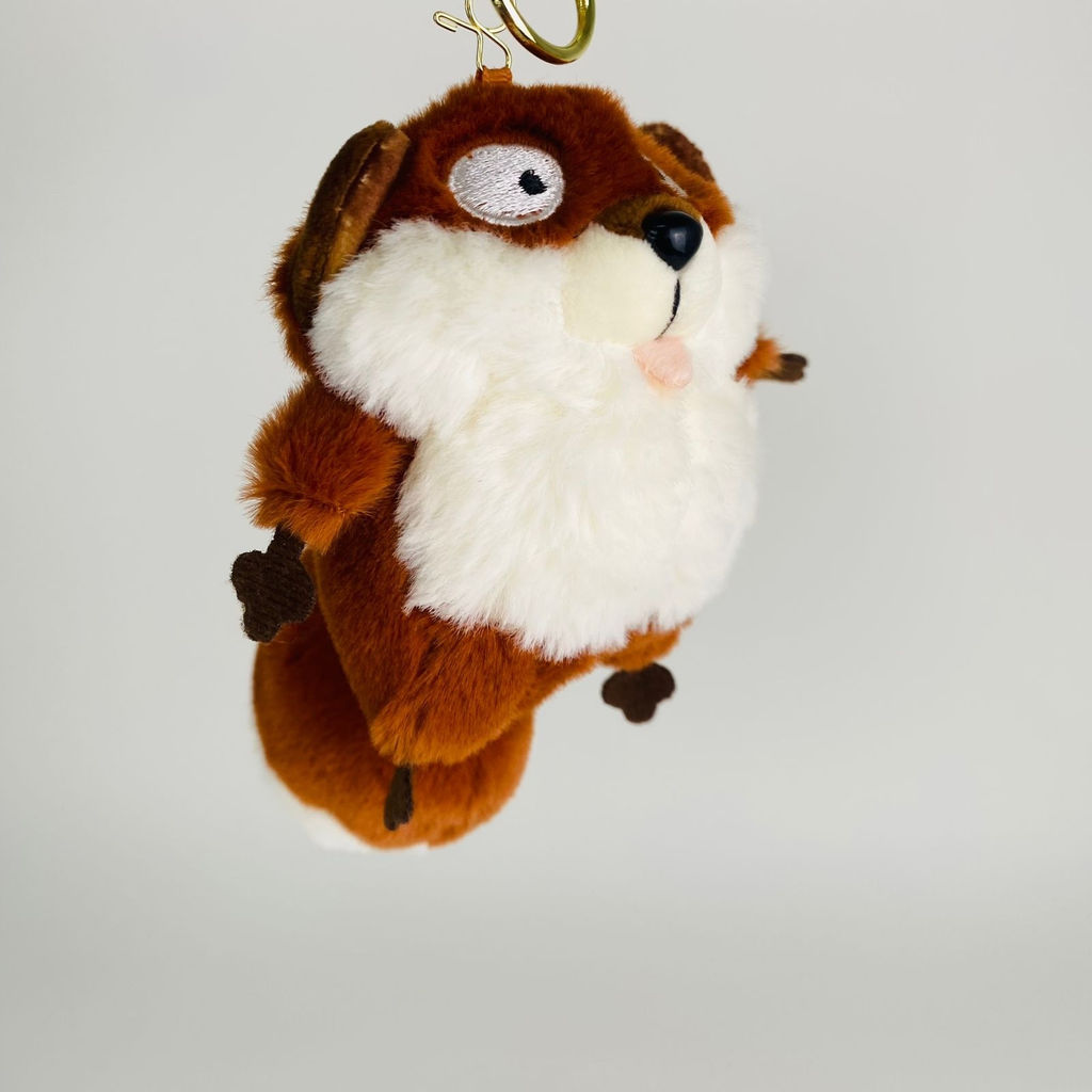 Мягкая игрушка брелок Белка пухлая 15 см в ассортименте - Storyland фото 5