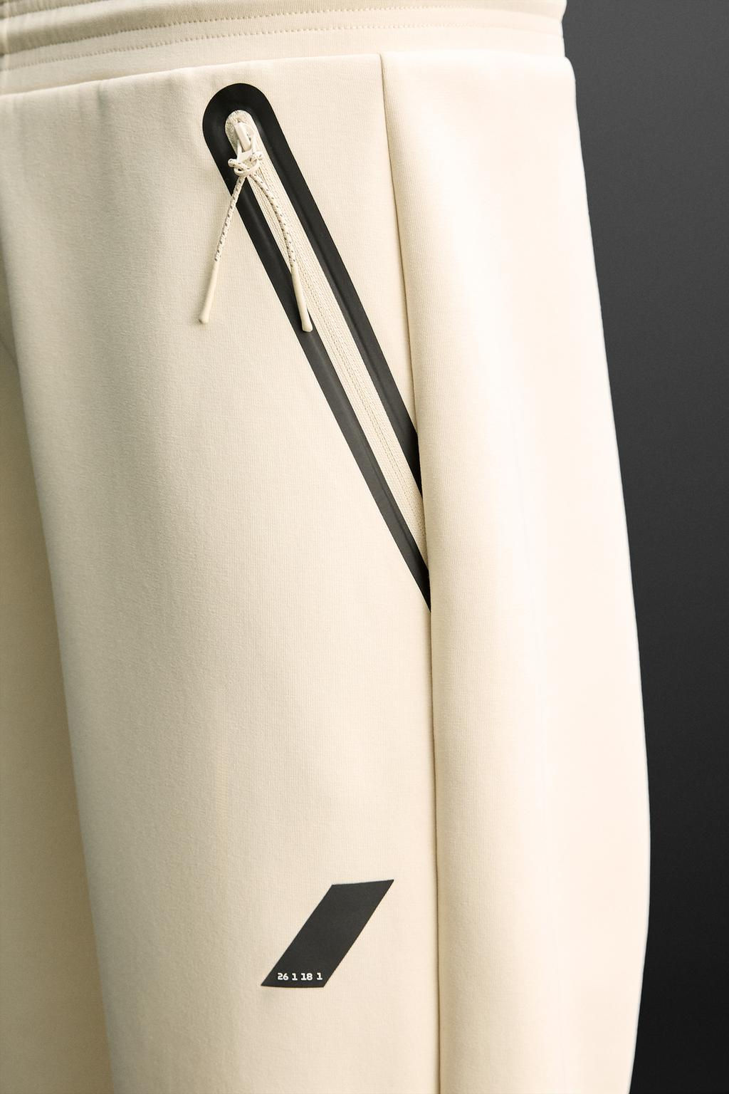 TECHNICAL JOGGERS WITH ZIPS - Zara фото 15