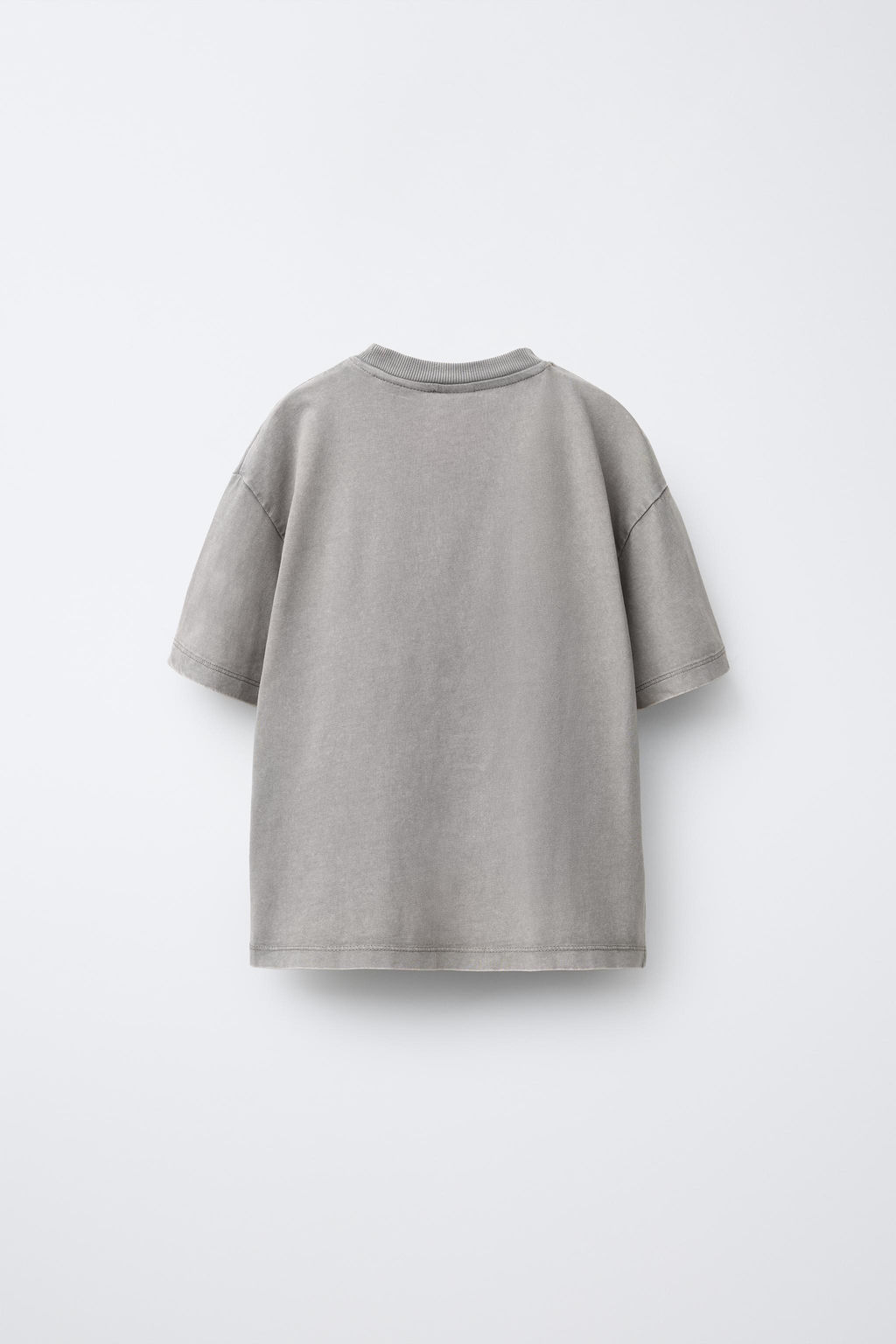 LADY GAGA WASHED-EFFECT T-SHIRT - Zara фото 2