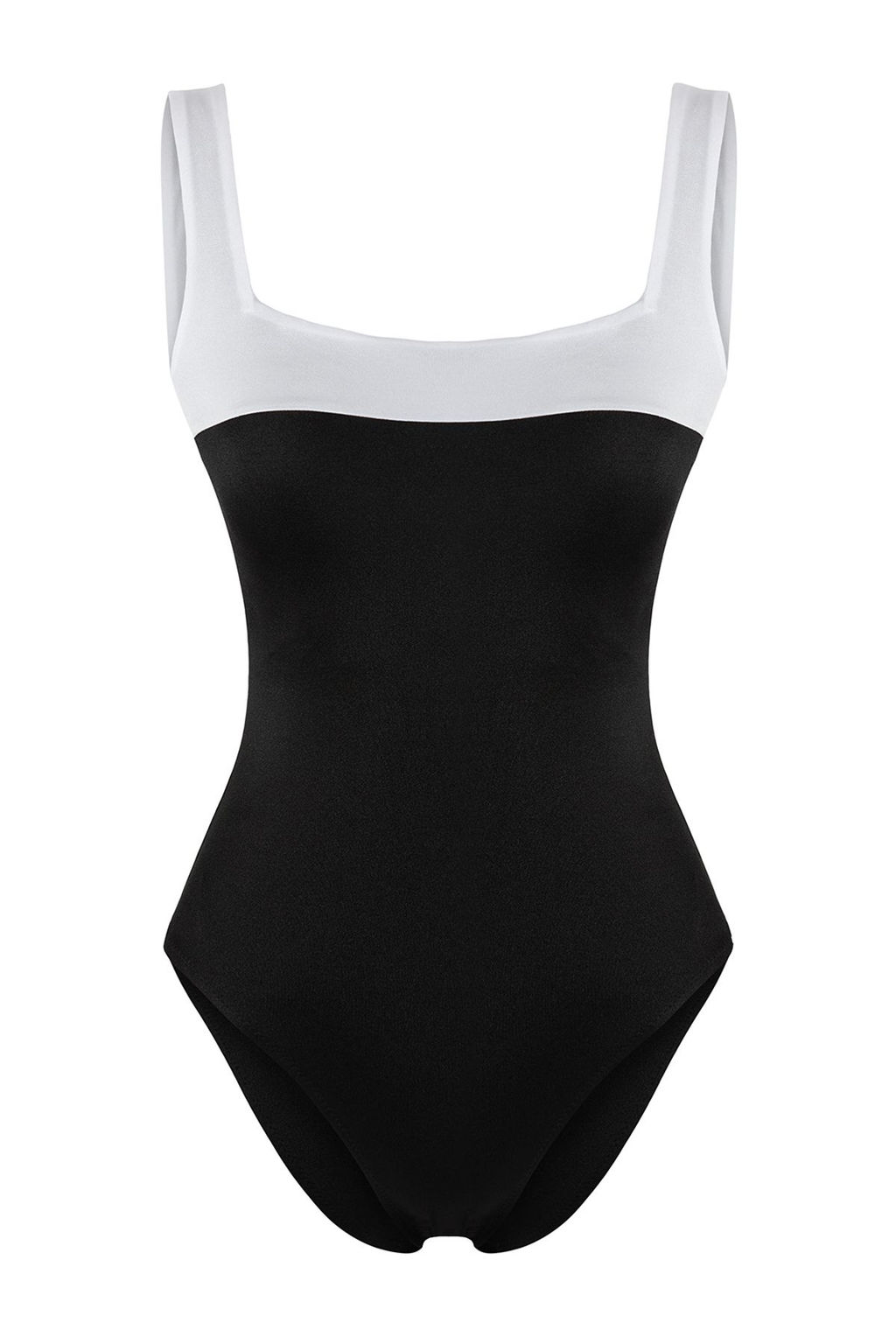 TRENDYOLMILLA Siyah Kare Yaka Regular Mayo TBESS25MA00000  фото 5