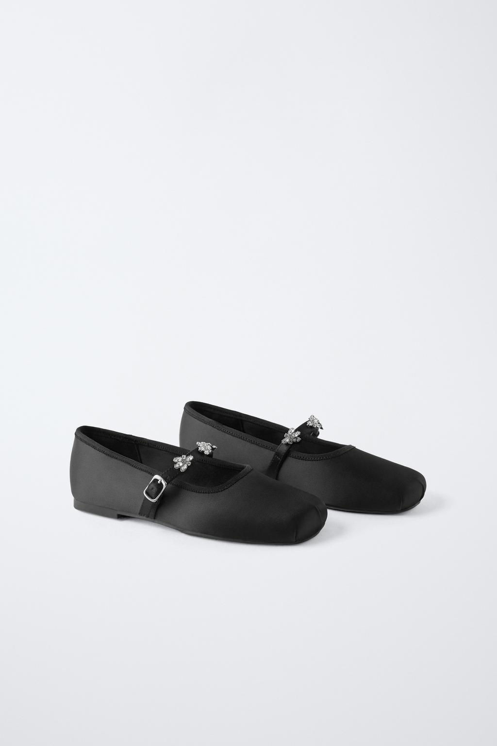 BEJEWELLED BALLERINAS - Zara фото 2