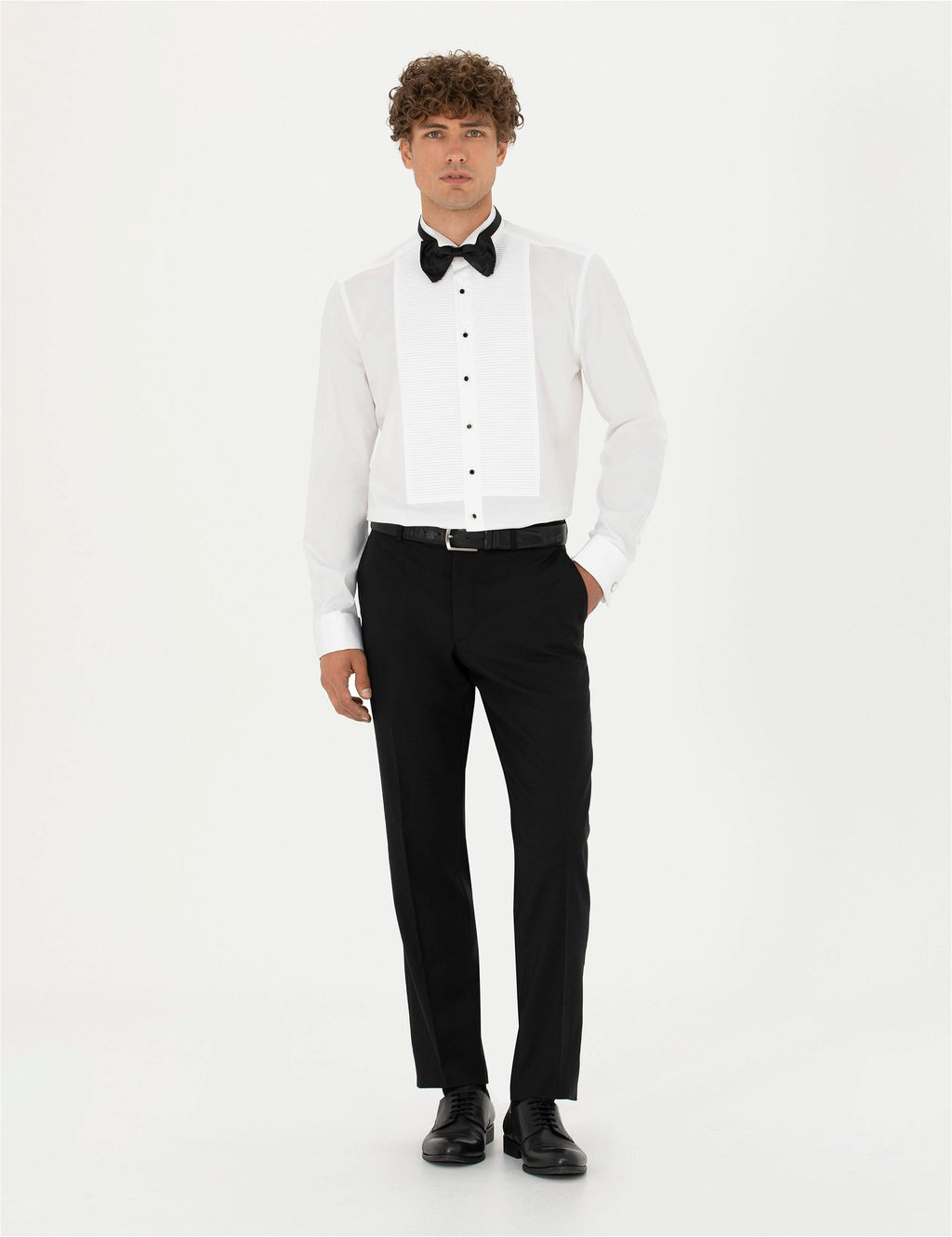 Beyaz Slim Fit Smokin G_mlek - Pierre cardin фото 4