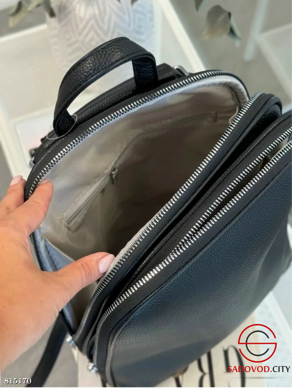 Сумка-рюкзак из эко-кожи - Bruno фото 3