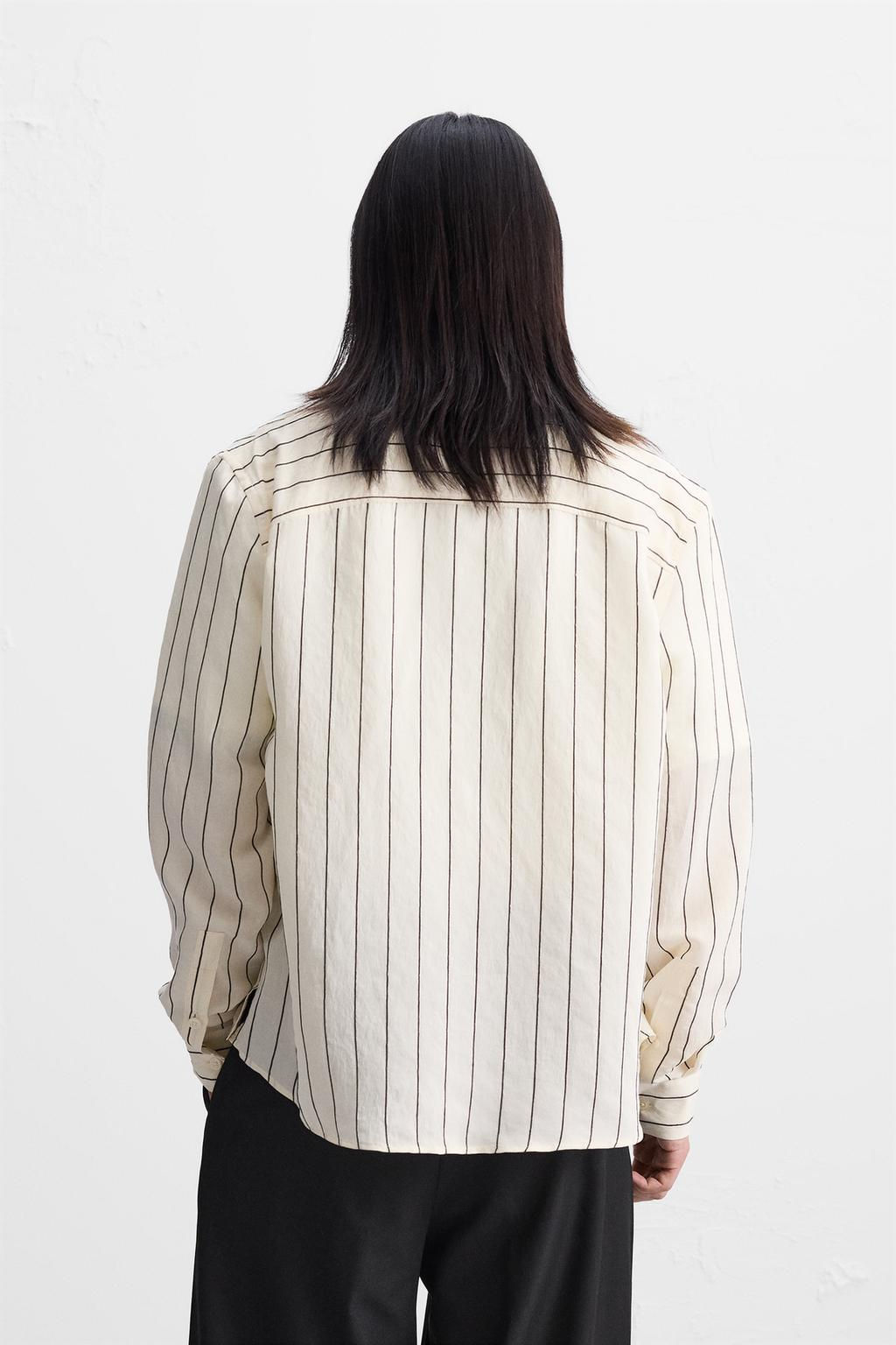 STRIPED SHIRT - Zara фото 3