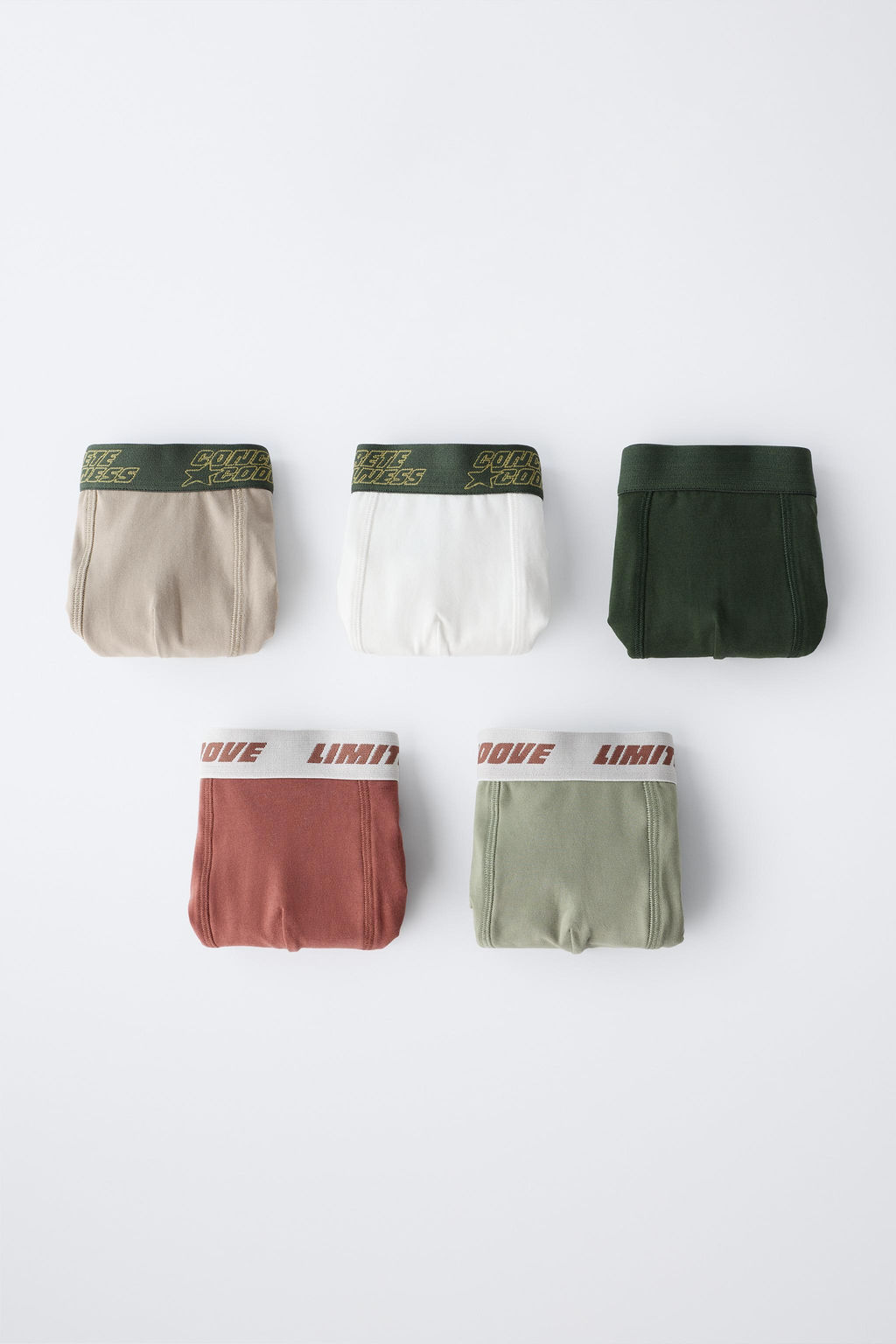 6-14 A?OS/ PACK CINCO B?XERS LOGO / Multicolor - Zara фото 5