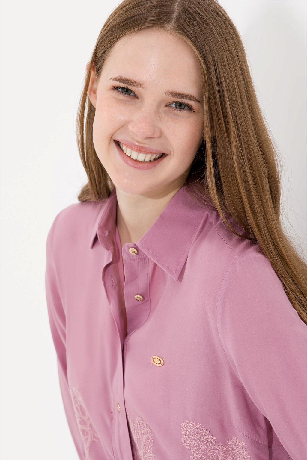 Женская рубашка с длинным рукавом Magnolia Неожиданная скидка в корзине - U.s. polo assn фото 2