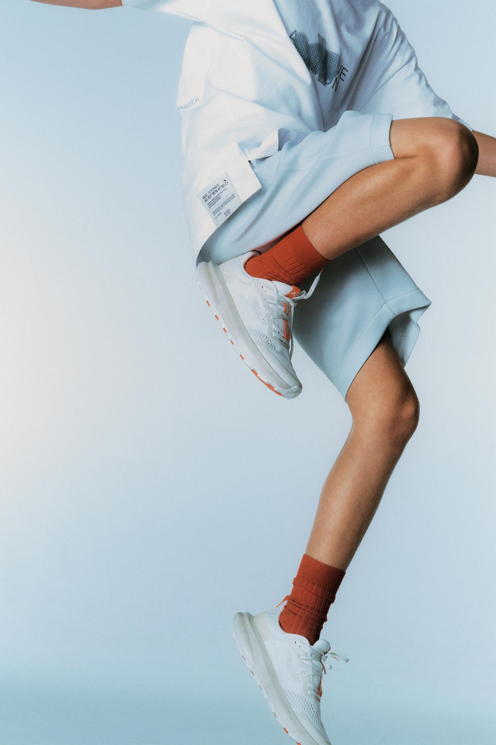 CAMISETA SPORTY LOGO / Blanco