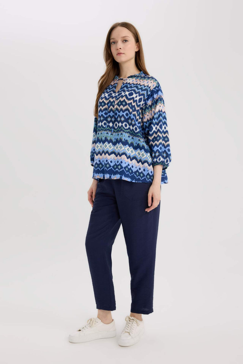 Harem Basic Duz Paca Pantolon - Defacto фото 2
