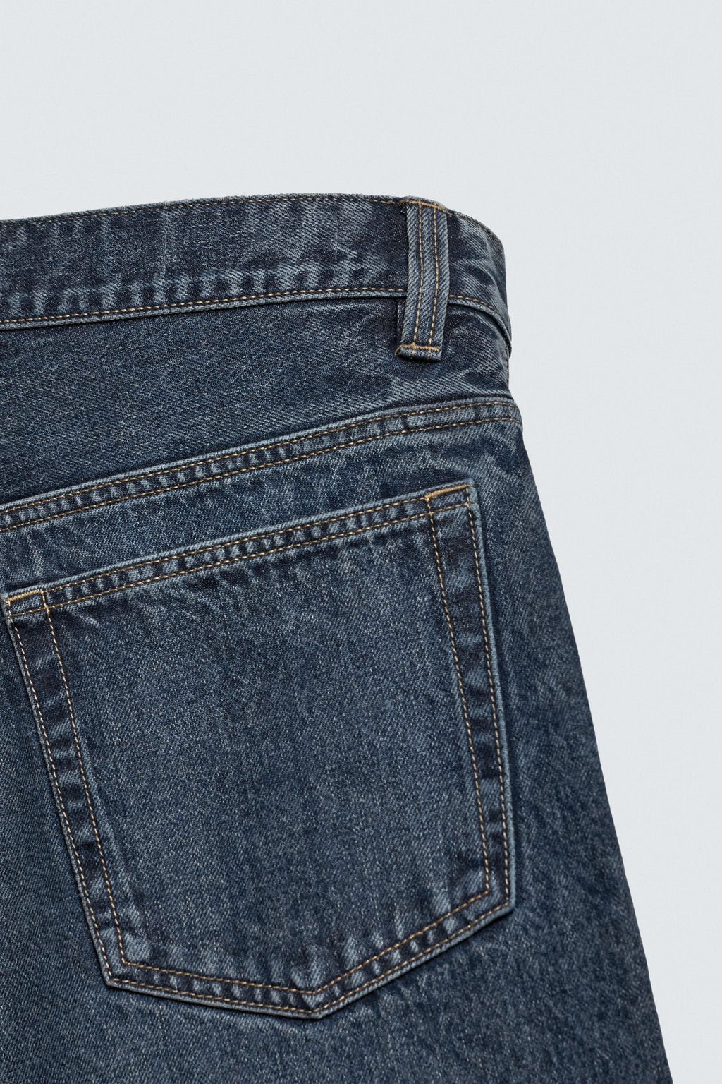 BERMUDA DENIM BAGGY FIT / Azul - Zara фото 10