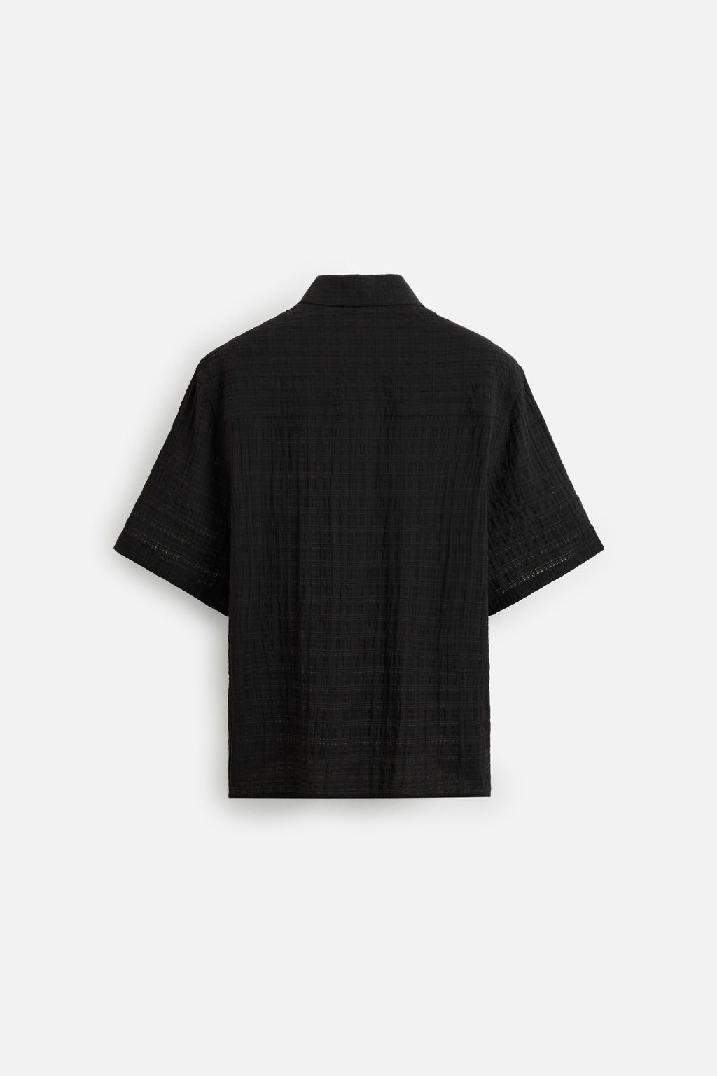 TEXTURED CHECK SHIRT - Zara фото 8
