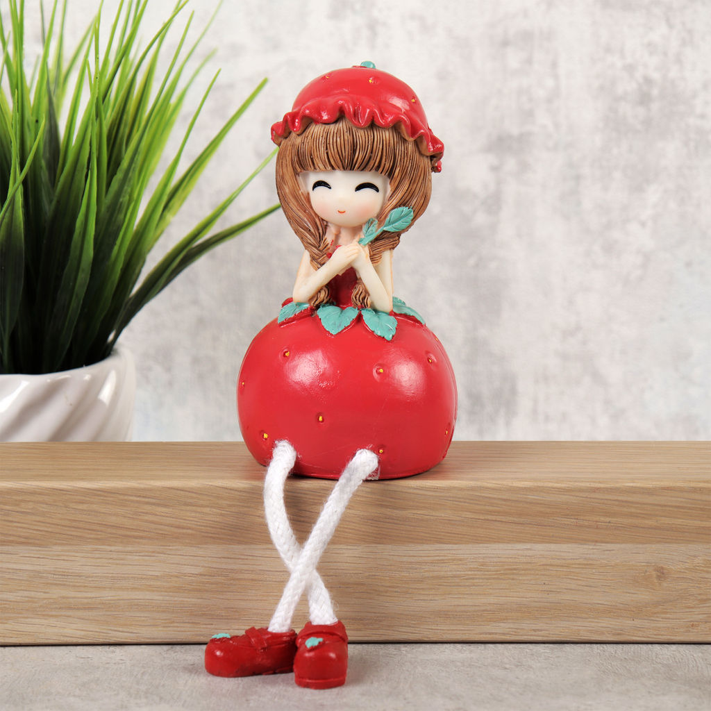 Фигурка Клубника/Ананас висячие ножки 2 штуки набор 21 см / 9619 /уп 60/ - Галеонтрейд фото 2