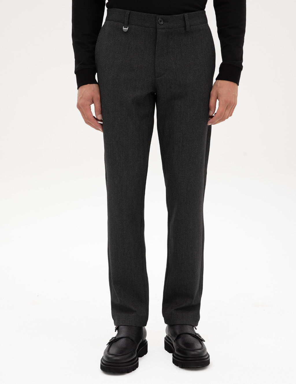 Antrasit Slim Fit Kuma_ Pantolon - Pierre cardin фото 2