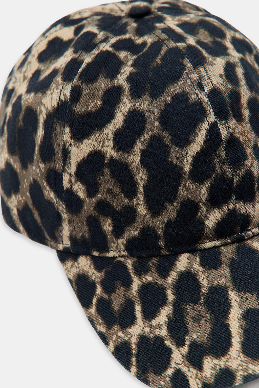 ANIMAL PRINT TWILL CAP