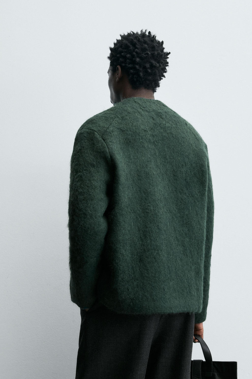 100% WOOL CARDIGAN 814 EZCARAY X ZARA фото 3