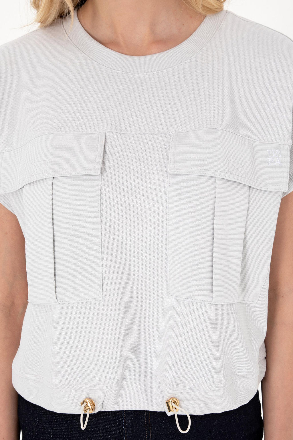 Kad_n A__k Gri Ti__rt Sepette S_rpriz _ndirim - U.s. polo assn фото 6