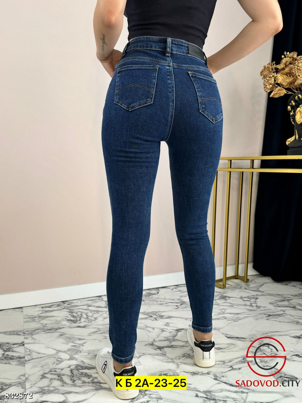 Джинсы с высокой посадкой - Bruno фото 2