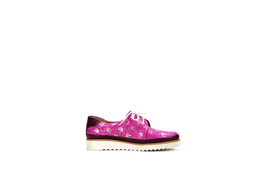 Фиолетовые туфли