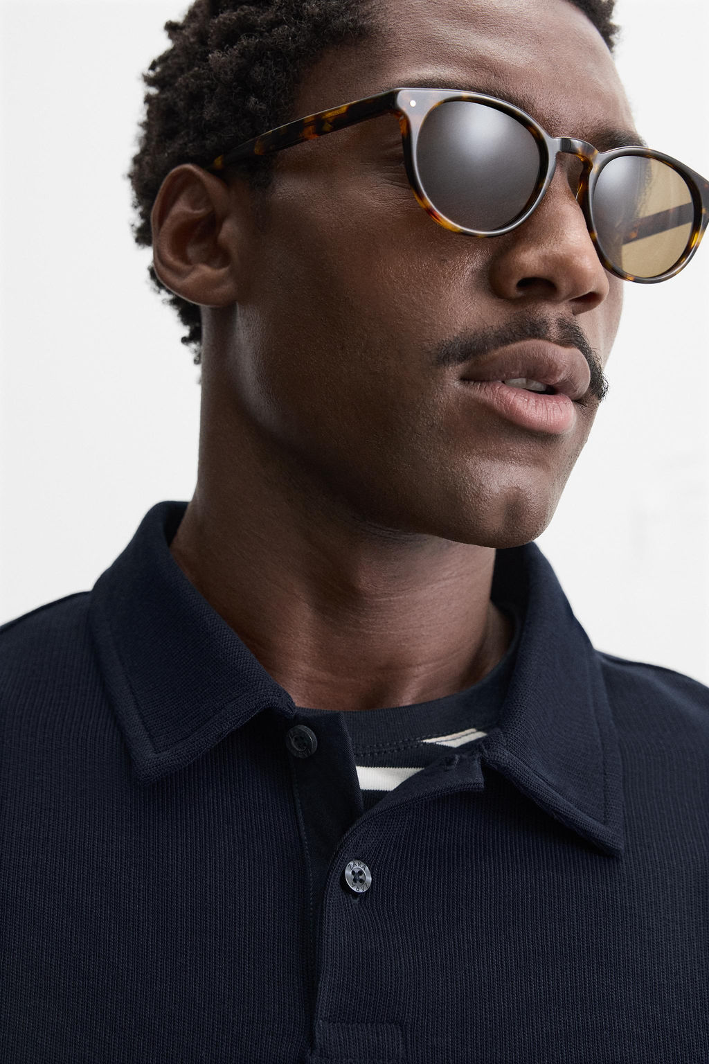 BASIC TEXTURED POLO SHIRT - Zara фото 6