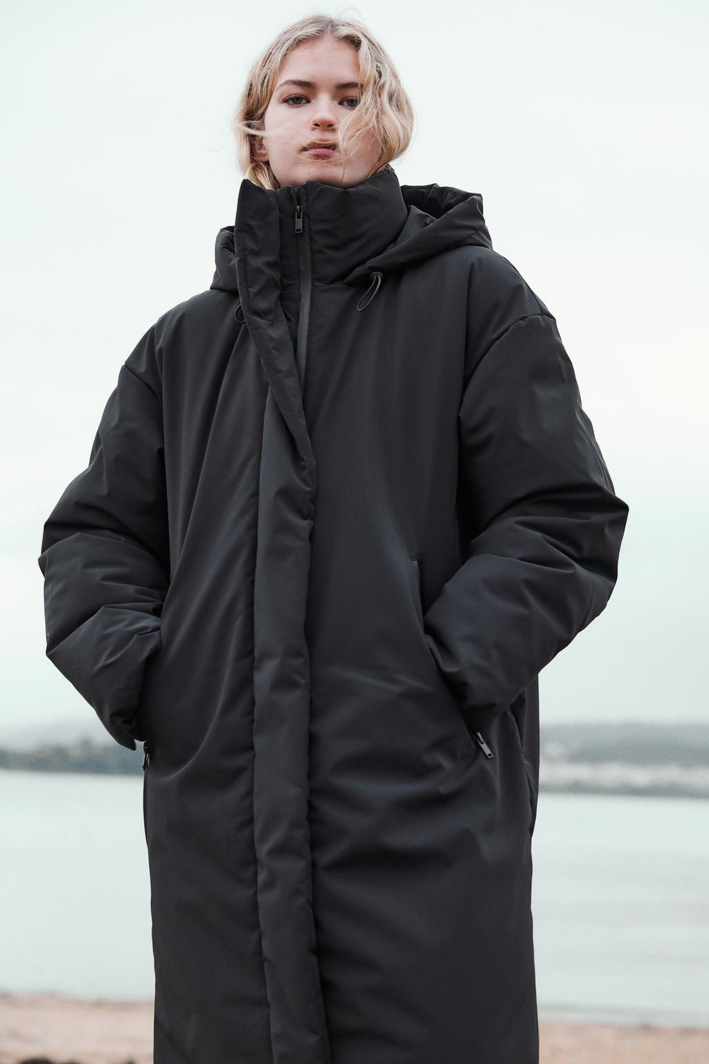 LONG WATER AND WIND PROTECTION ANORAK - Zara фото 2