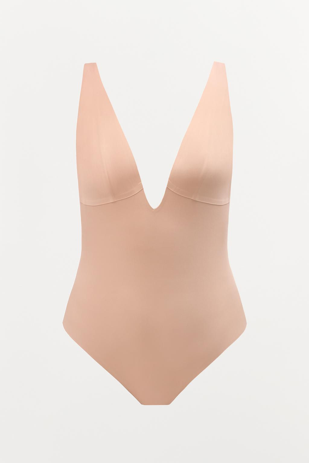 POLYAMIDE BODYSUIT WITH CROSS-BACK STRAPS - Zara фото 13