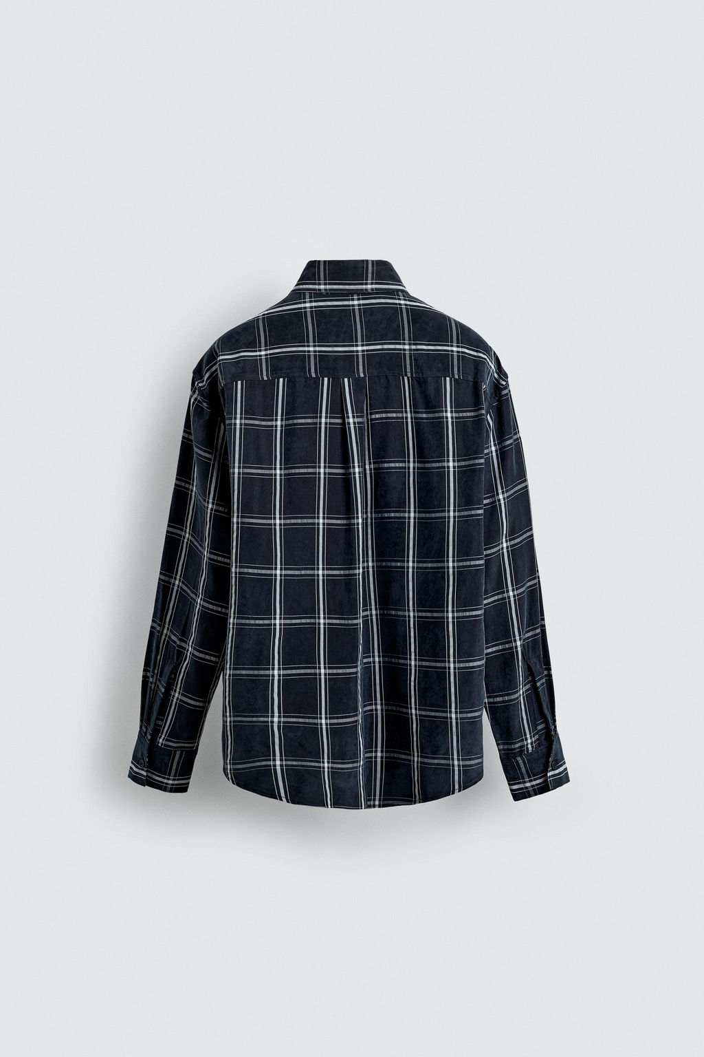 FLOWING CHECK SHIRT - Zara фото 9