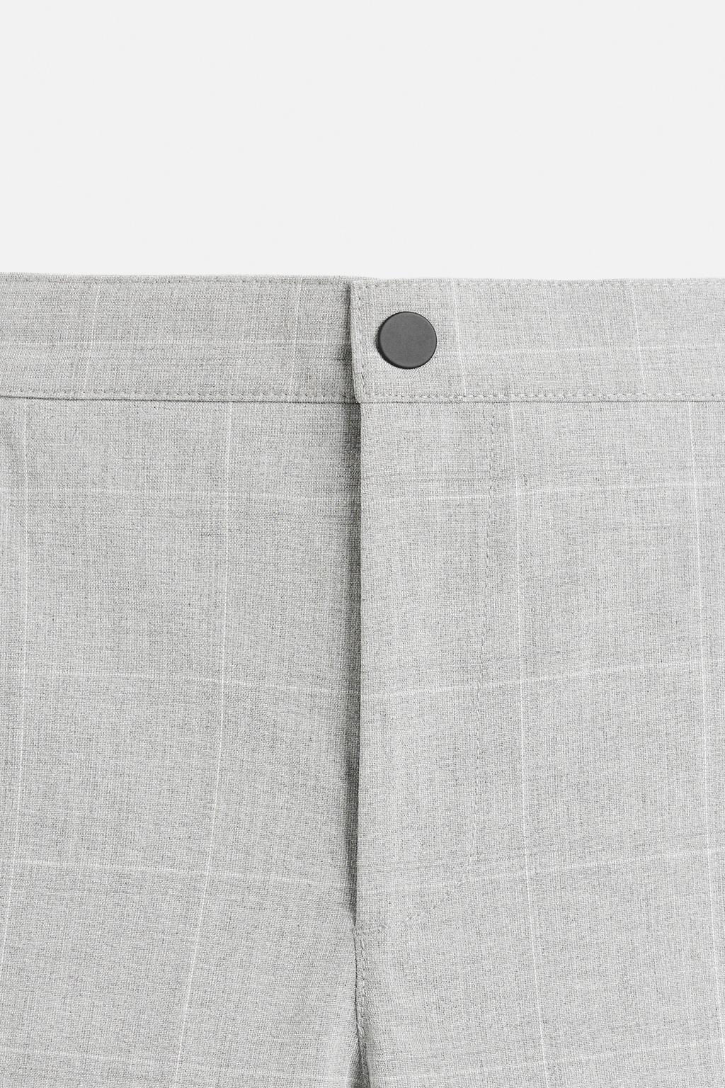 SLIM FIT COMFORT TROUSERS - Zara фото 26