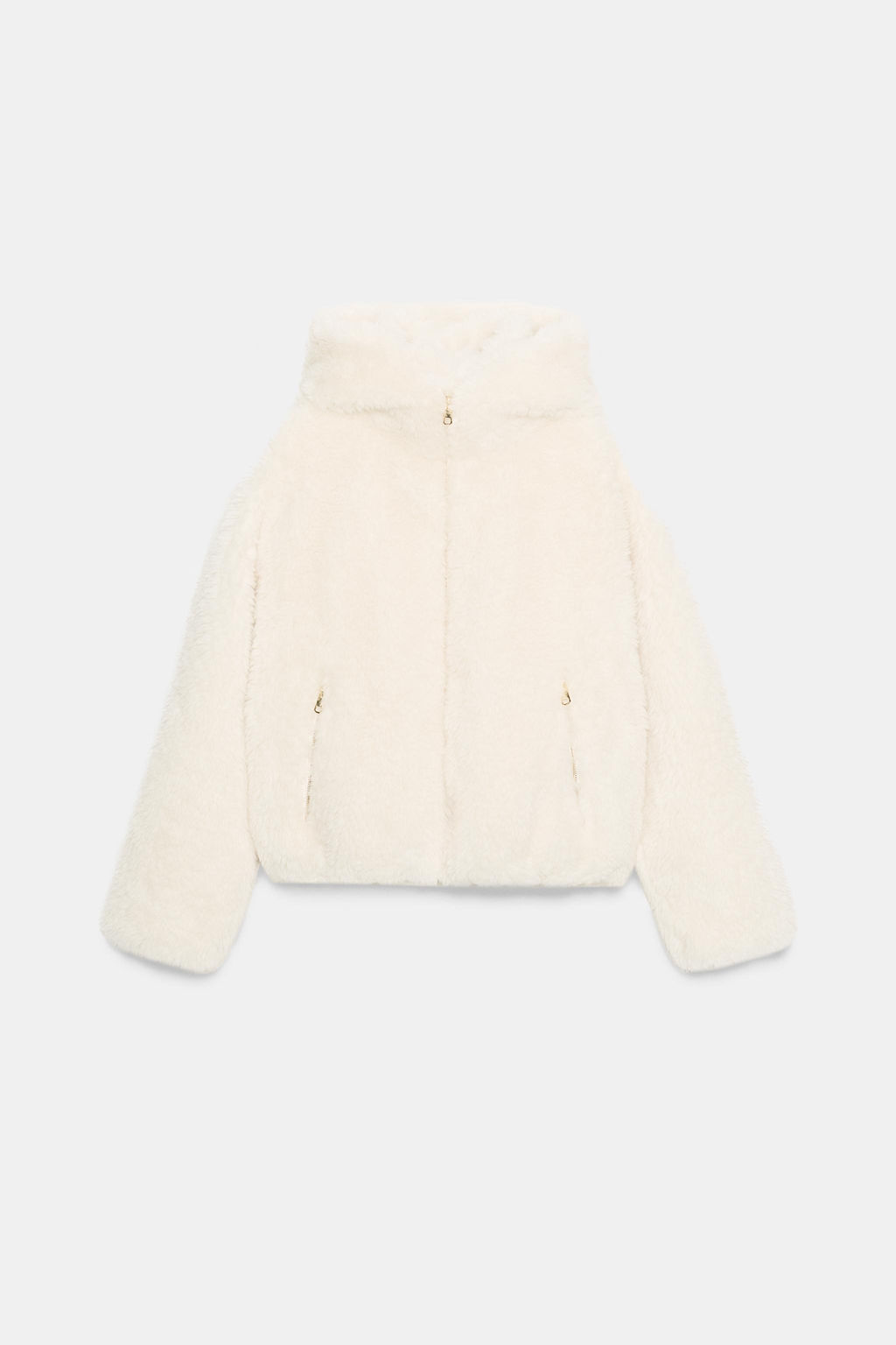 SHEARLING BOMBER JACKET WITH THERMAL INSULATION - Zara фото 8