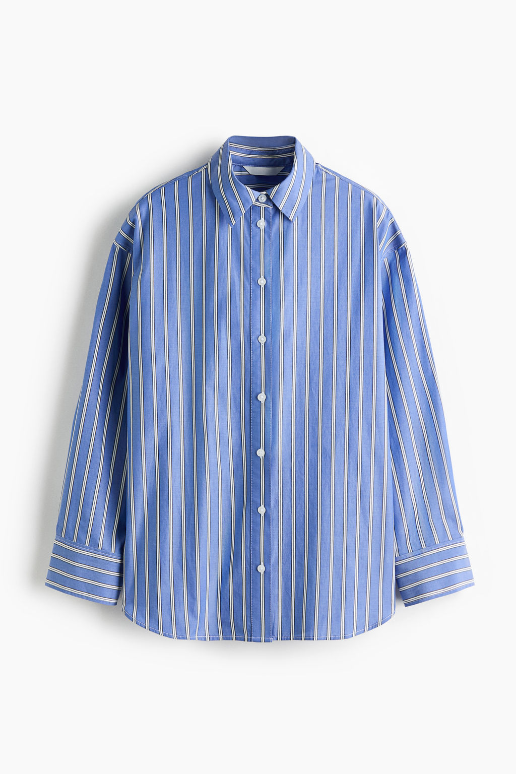 Camisa oversize de popelina - H&m фото 2