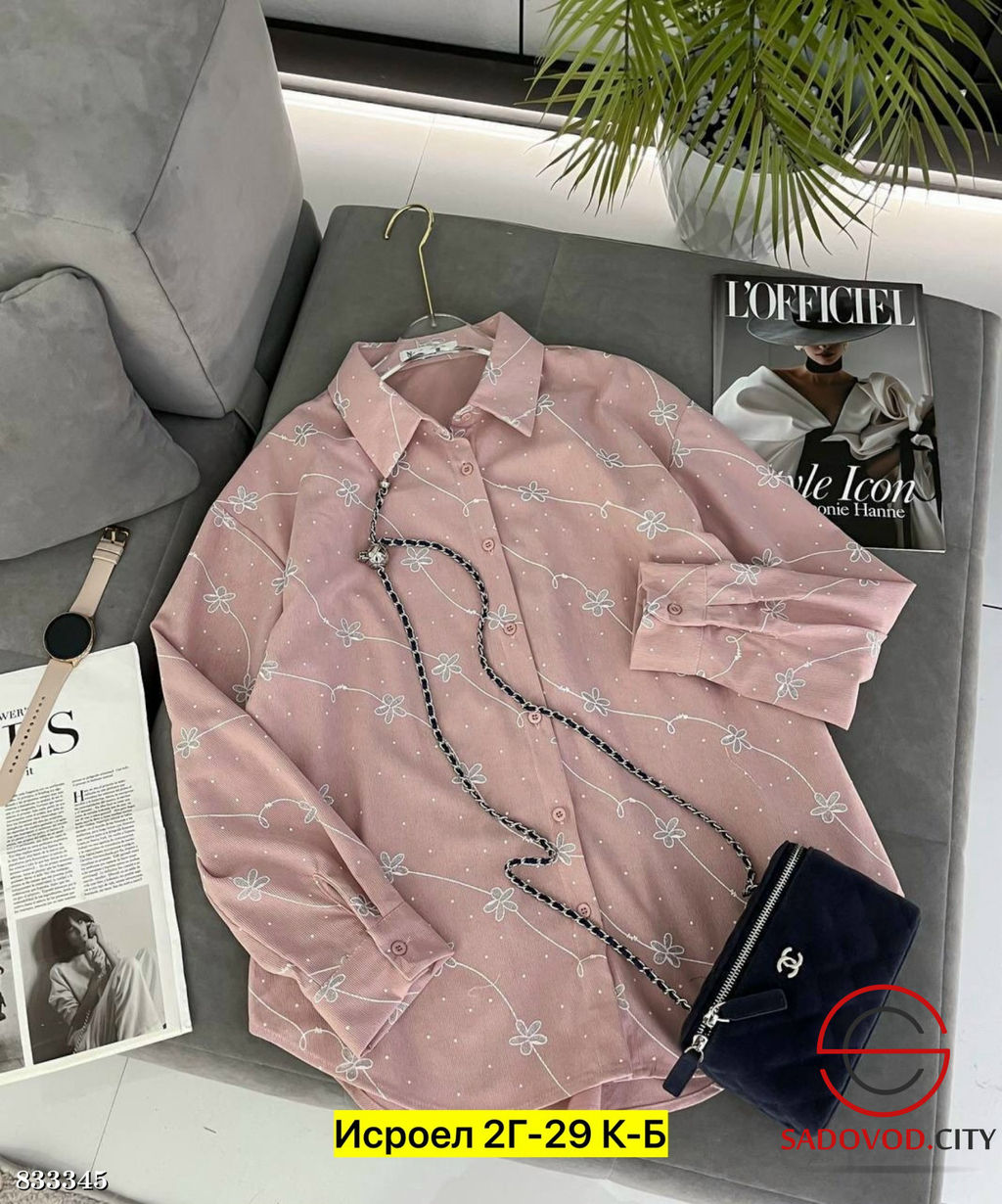 Рубашка женская с принтом