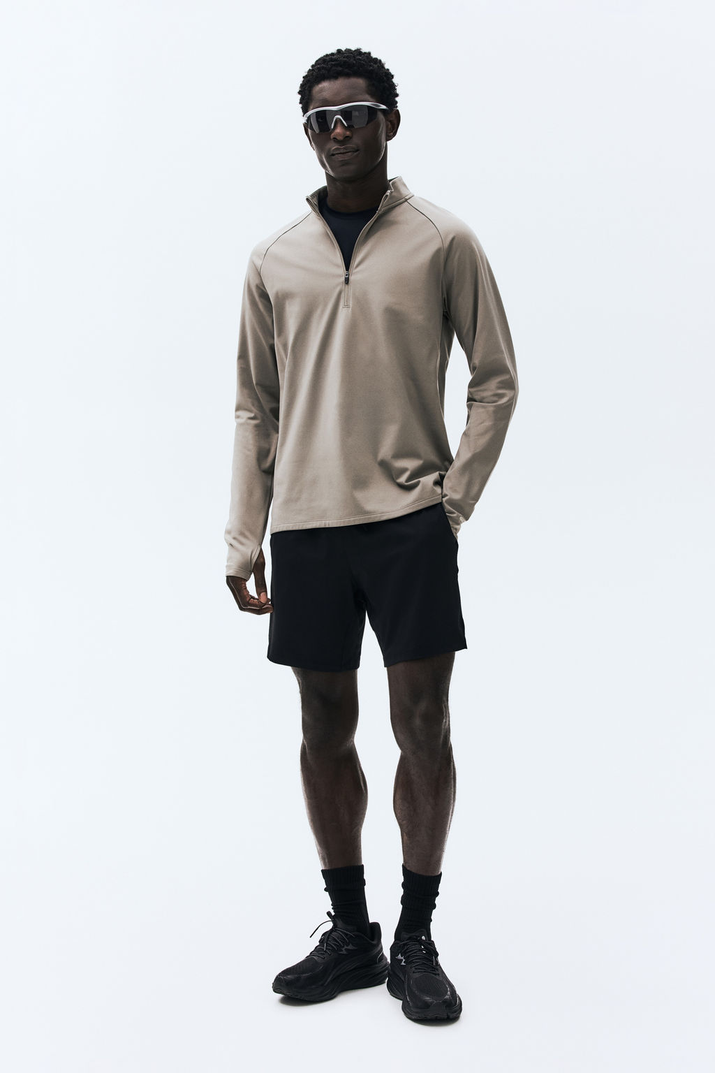 Pantal?n corto de deporte con DryMove - H&m фото 8