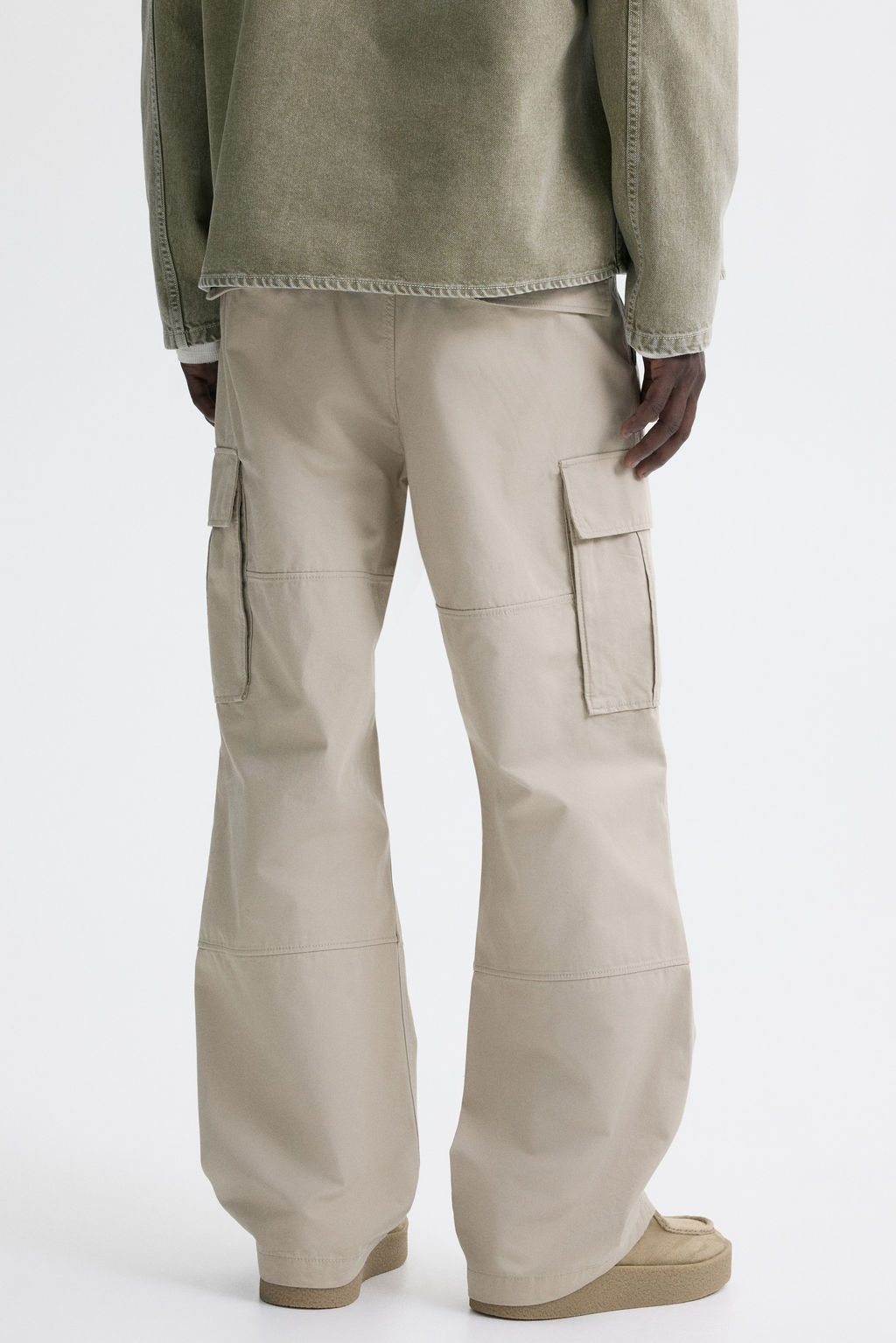 Pantal?n cargo de algod?n Relaxed Fit - H&m фото 6