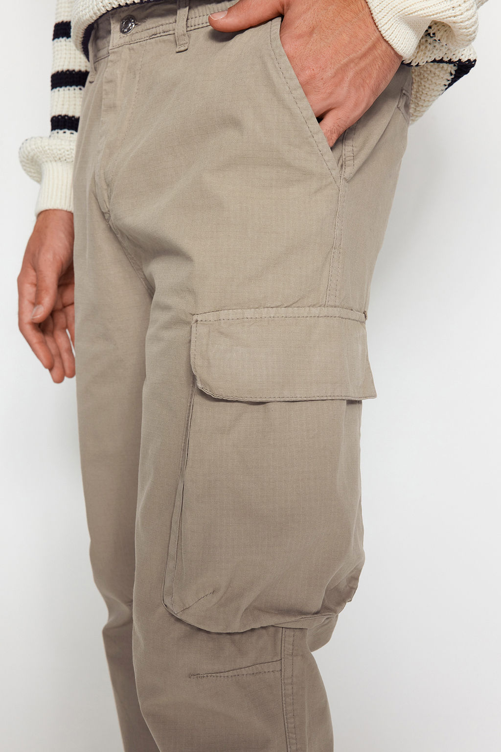 Tas Regular Fit Jogger Pantolon TMNAW24PL00018 - Trendyolmilla фото 9