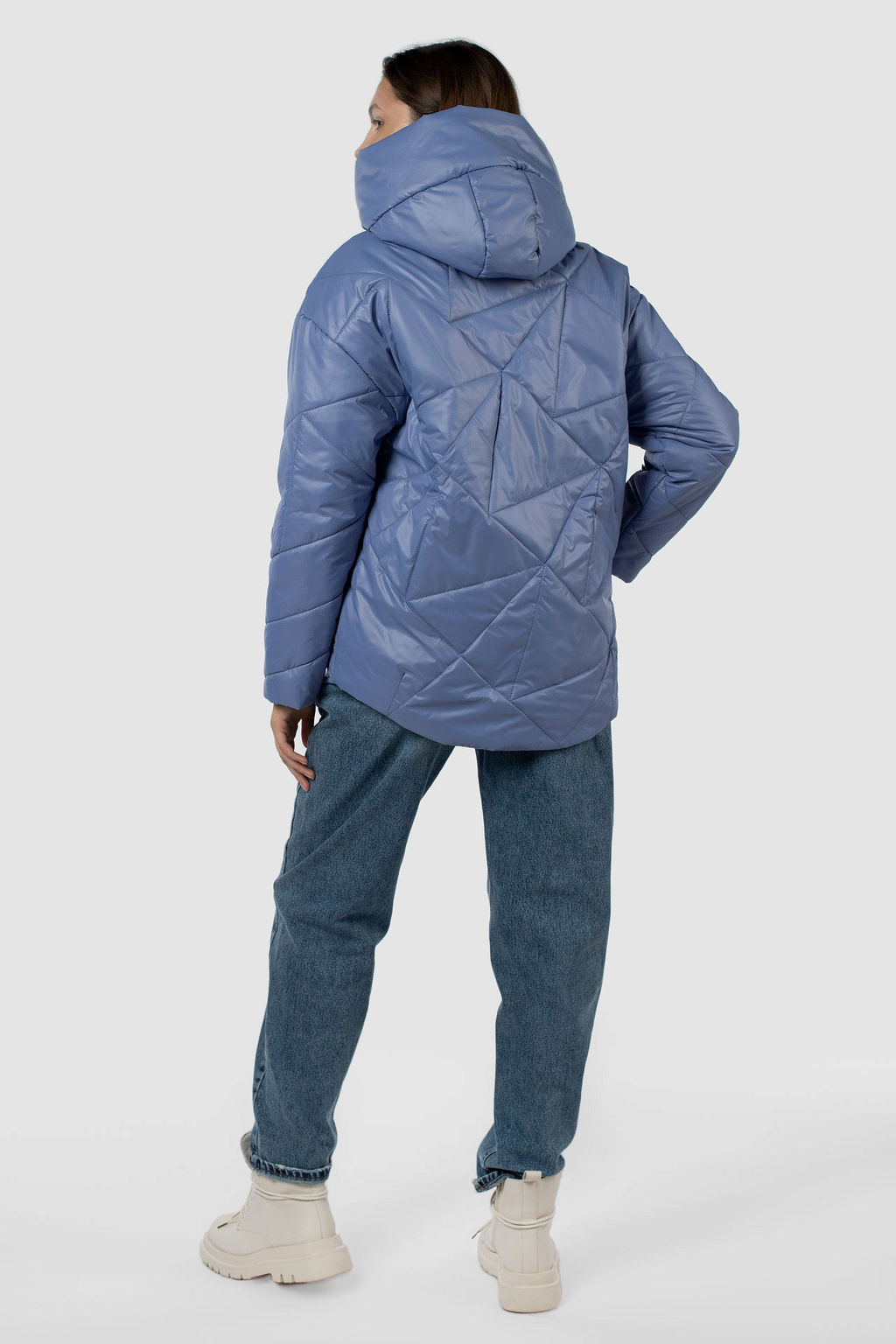 Куртка женская демисезонная (Синтепон 150)  04-2923 - Империя пальто фото 6