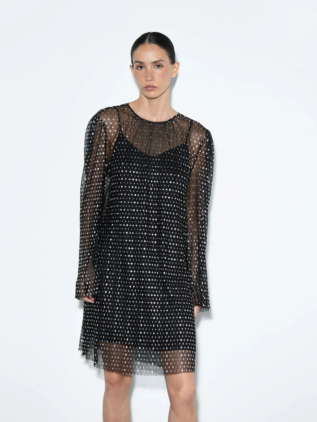 Платье а-силуэта PL1515/midnight - Emka фото 7