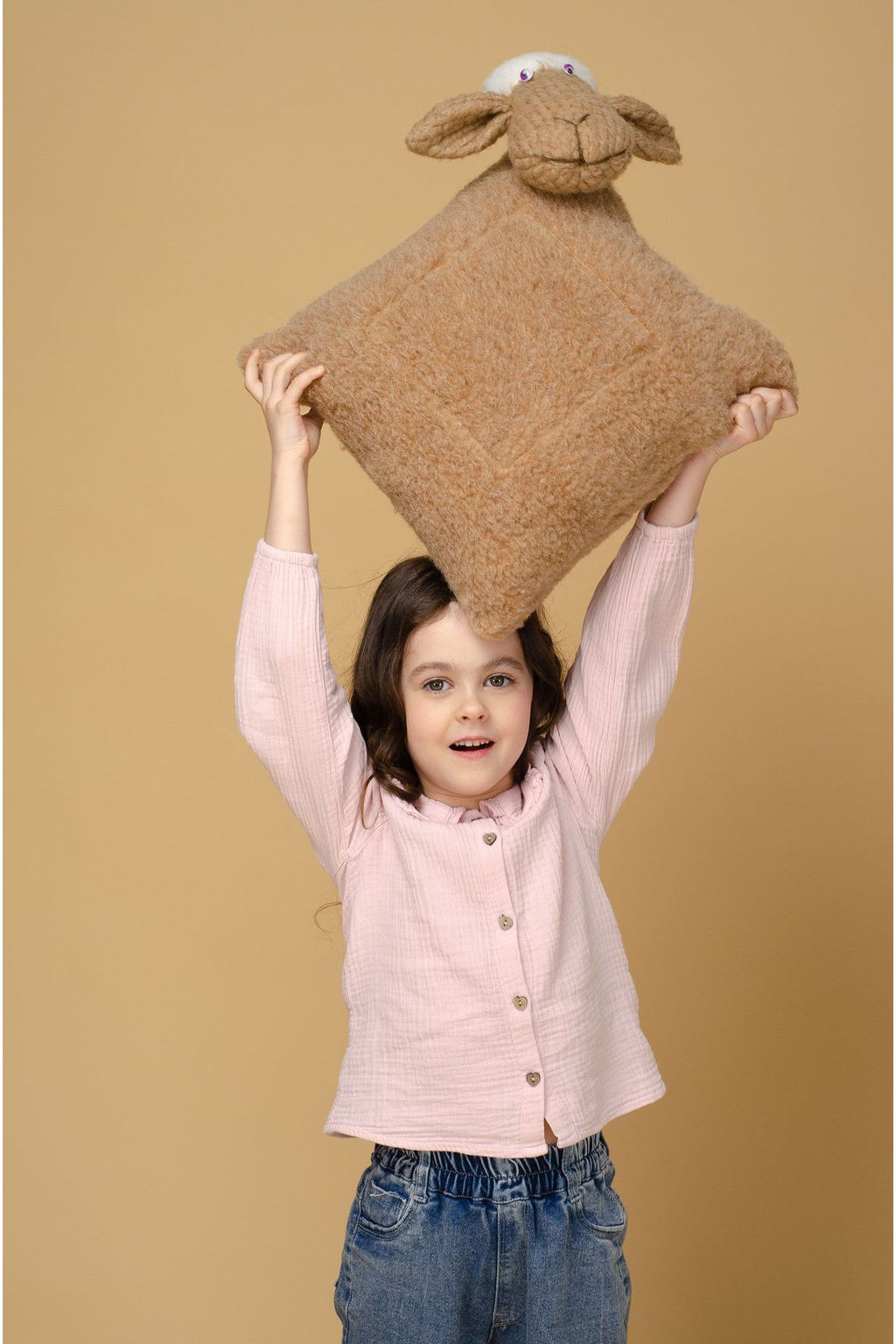 Подушка-игрушка Овечка 30х60см - Woollamb фото 15