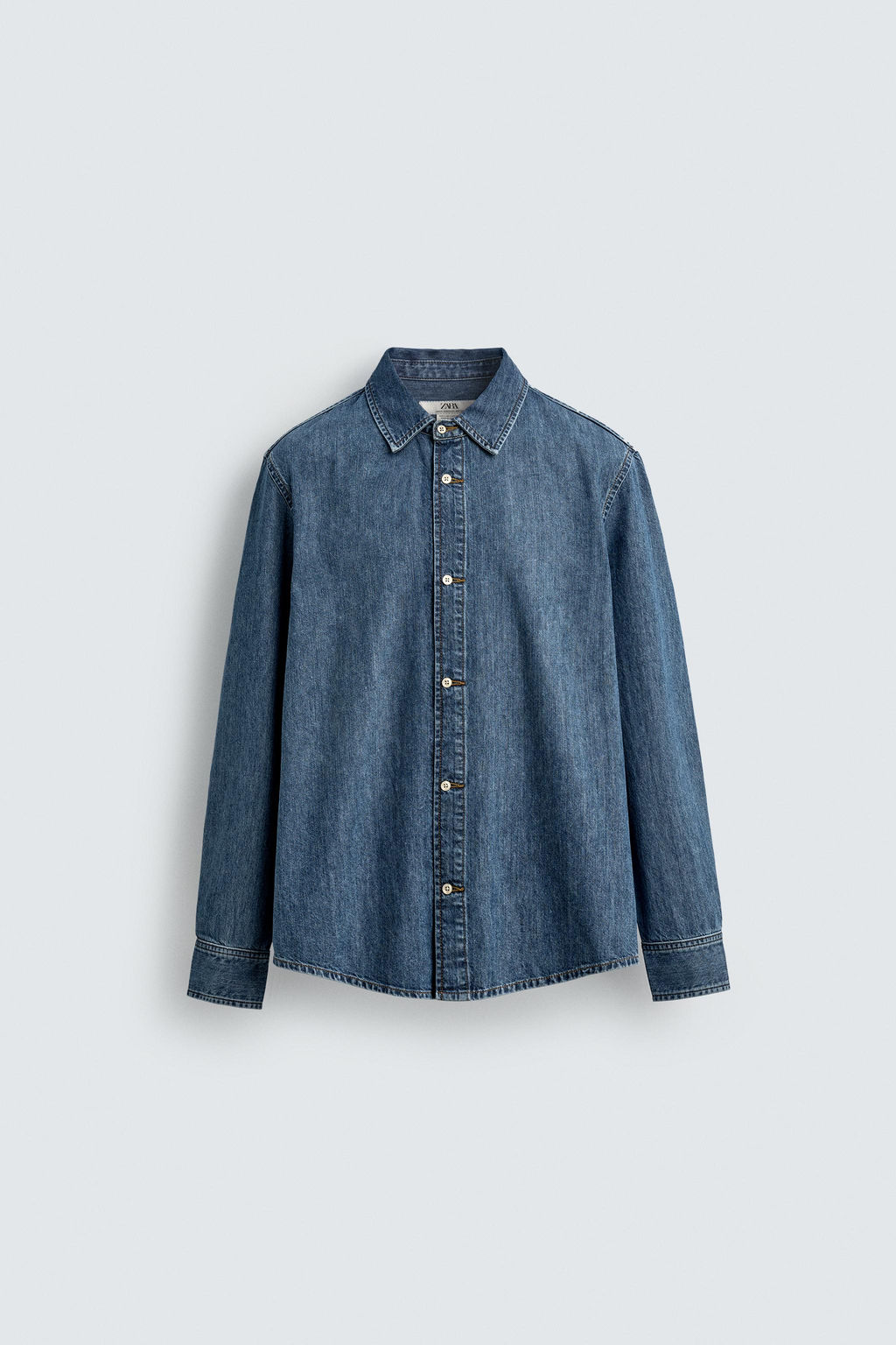 LIMITED EDITION DENIM SHIRT - Zara фото 2