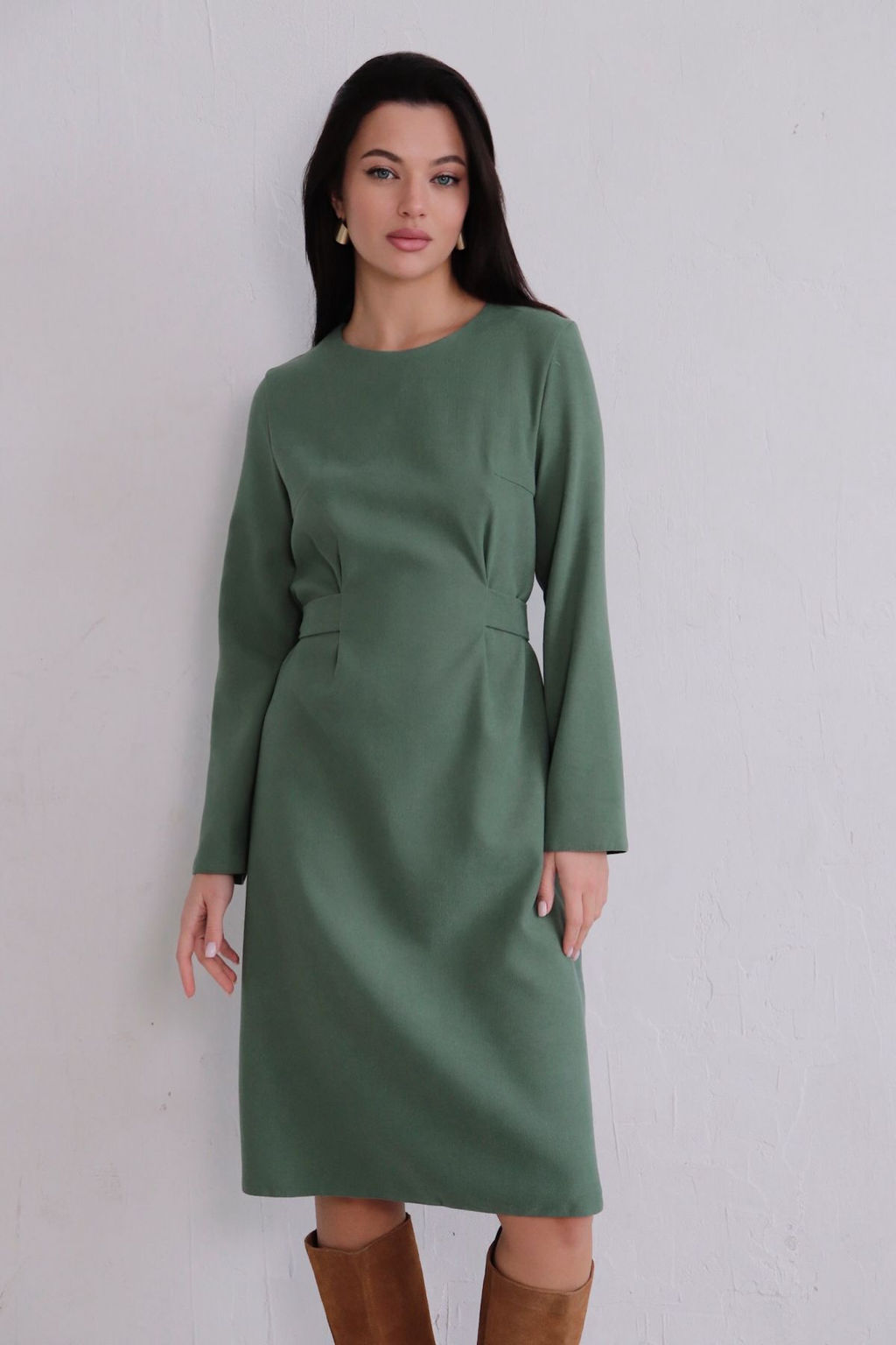 Платье-футляр с акцентом на талию - Martichelli фото 13