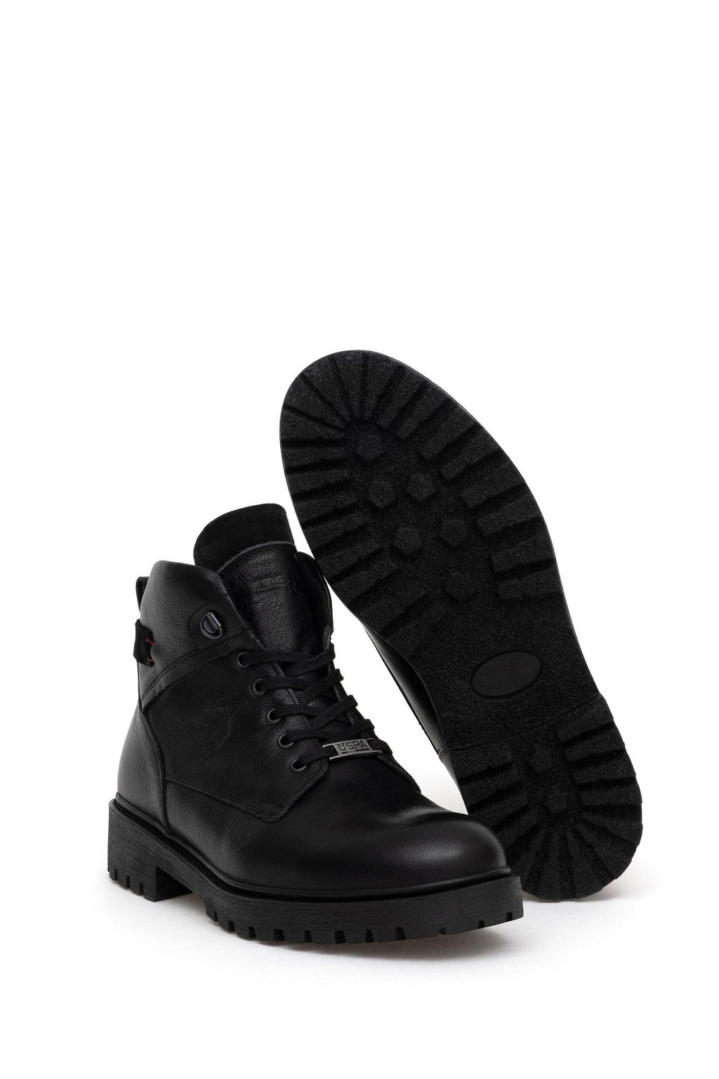 U. S. Polo Assn / Мужские черные ботинки - U.s. polo assn фото 5