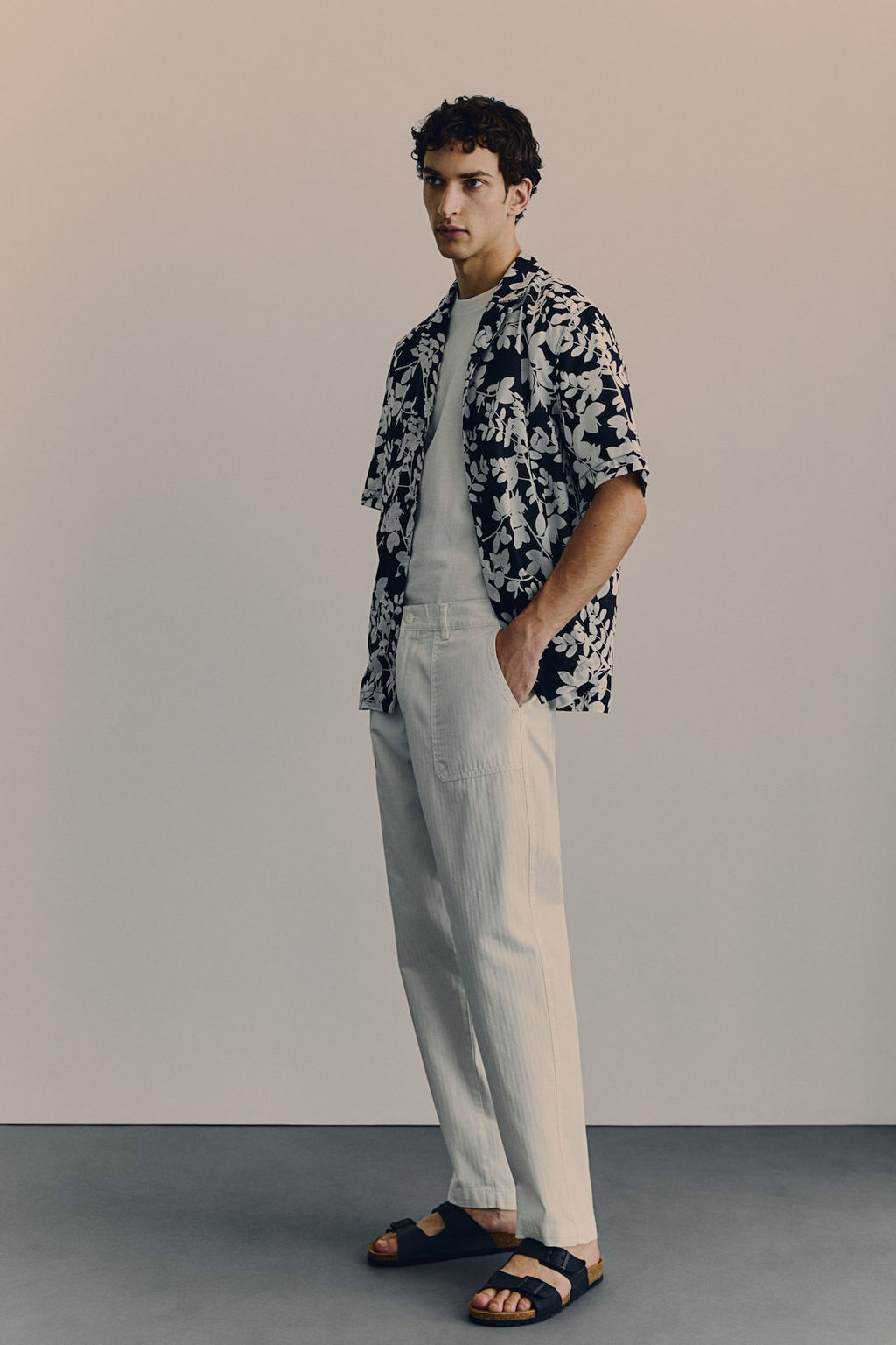 Pantalon de algodon Regular Fit - H&m фото 5