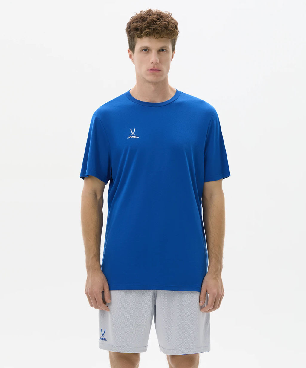 Футболка тренировочная JOGEL DIVISION PerFormDRY Training CVC Z2, синий  фото 7