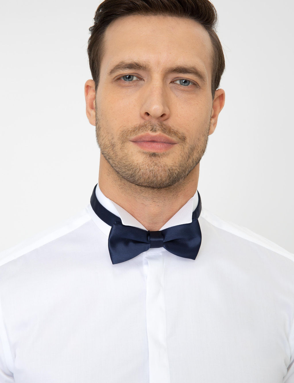 Beyaz Slim Fit Smokin G_mlek