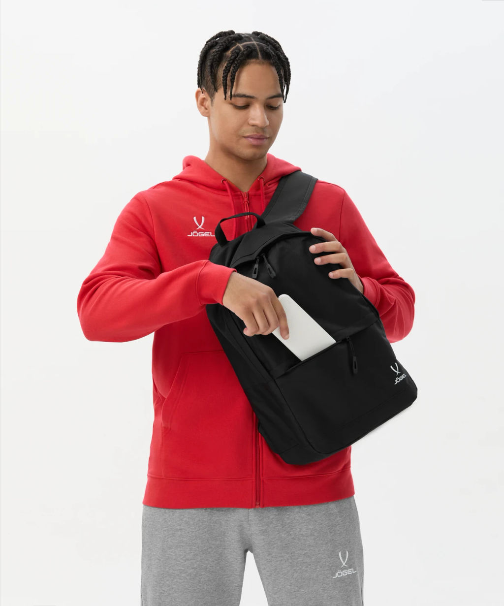 Рюкзак JOGEL ESSENTIAL Backpack, черный  фото 9