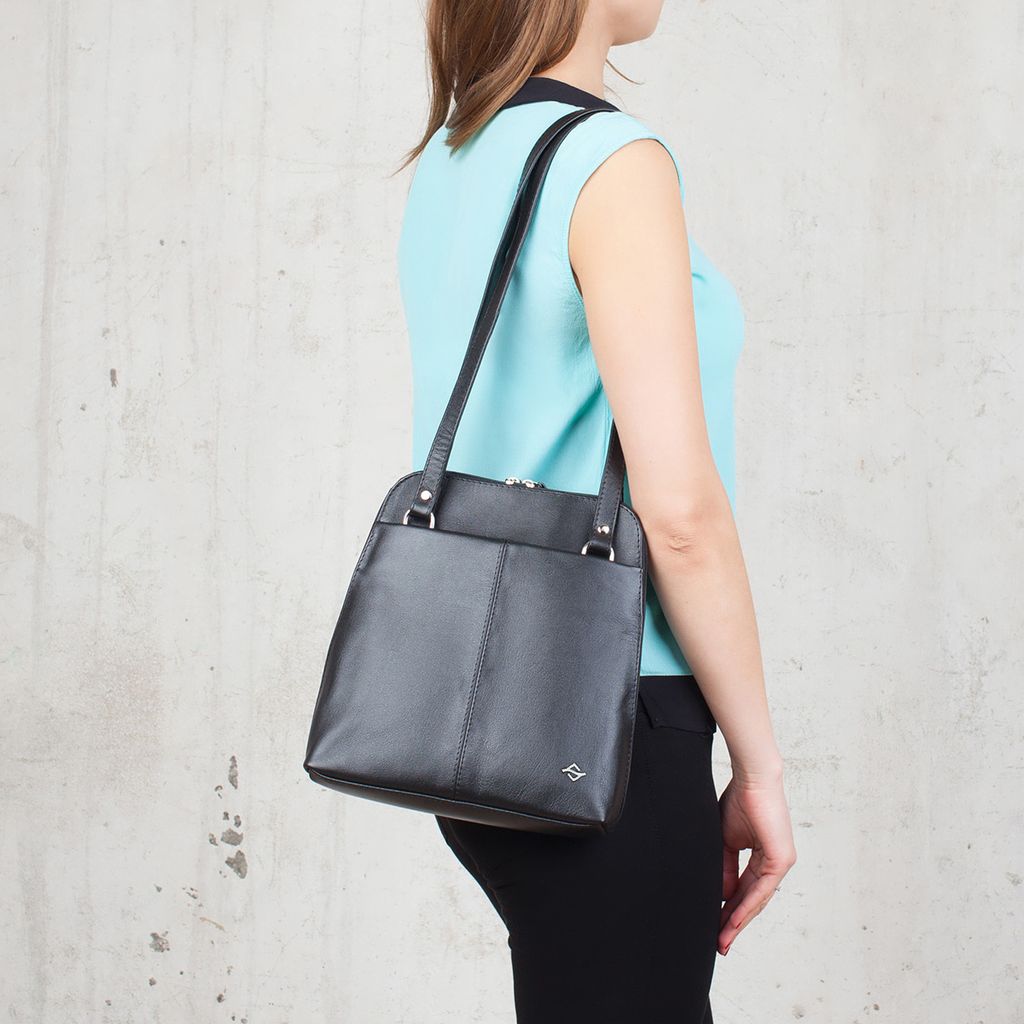 Небольшой женский рюкзак Eden Black - Lakestone фото 8