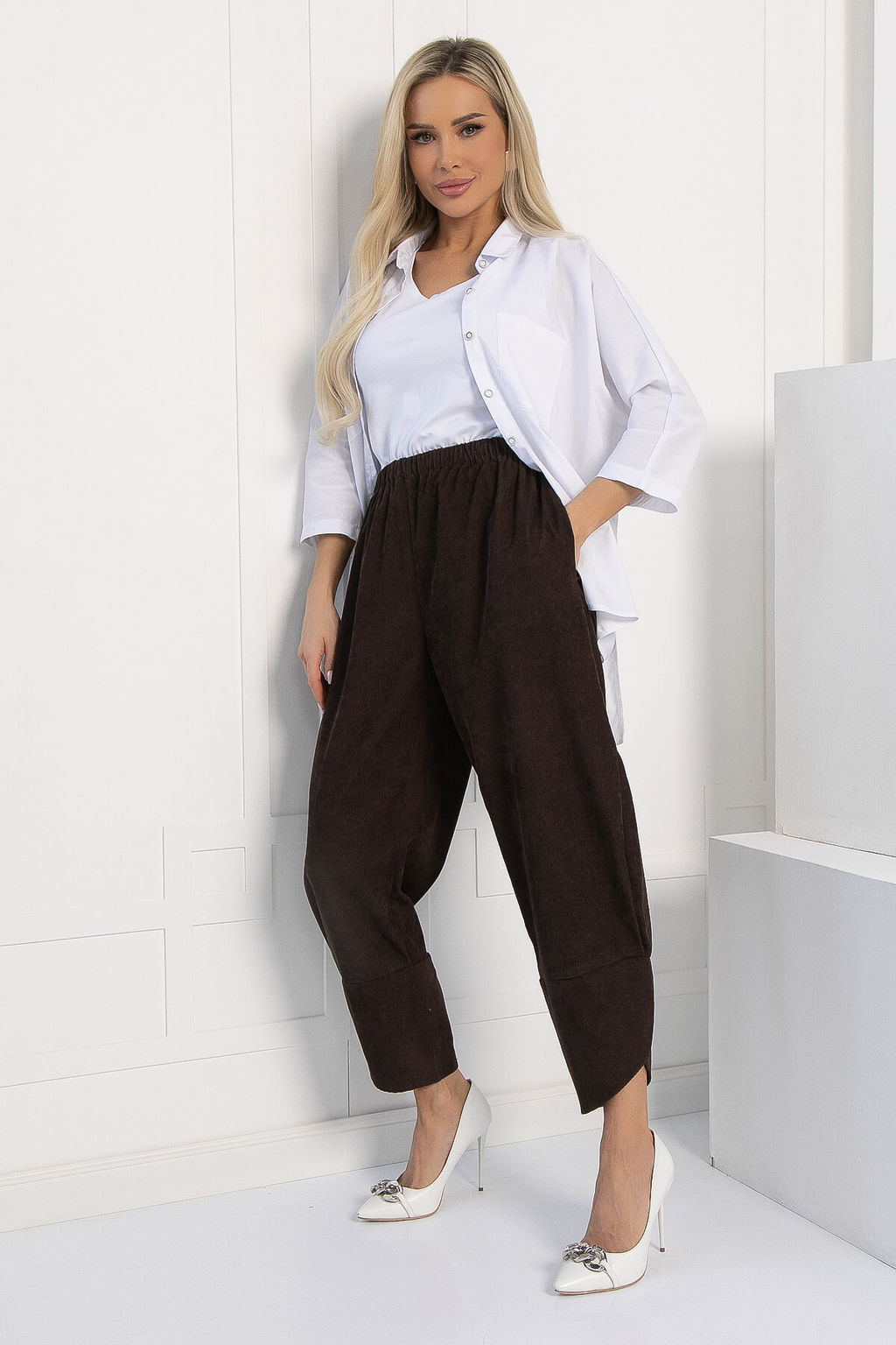 Брюки бохо широкие - Lt collection фото 36