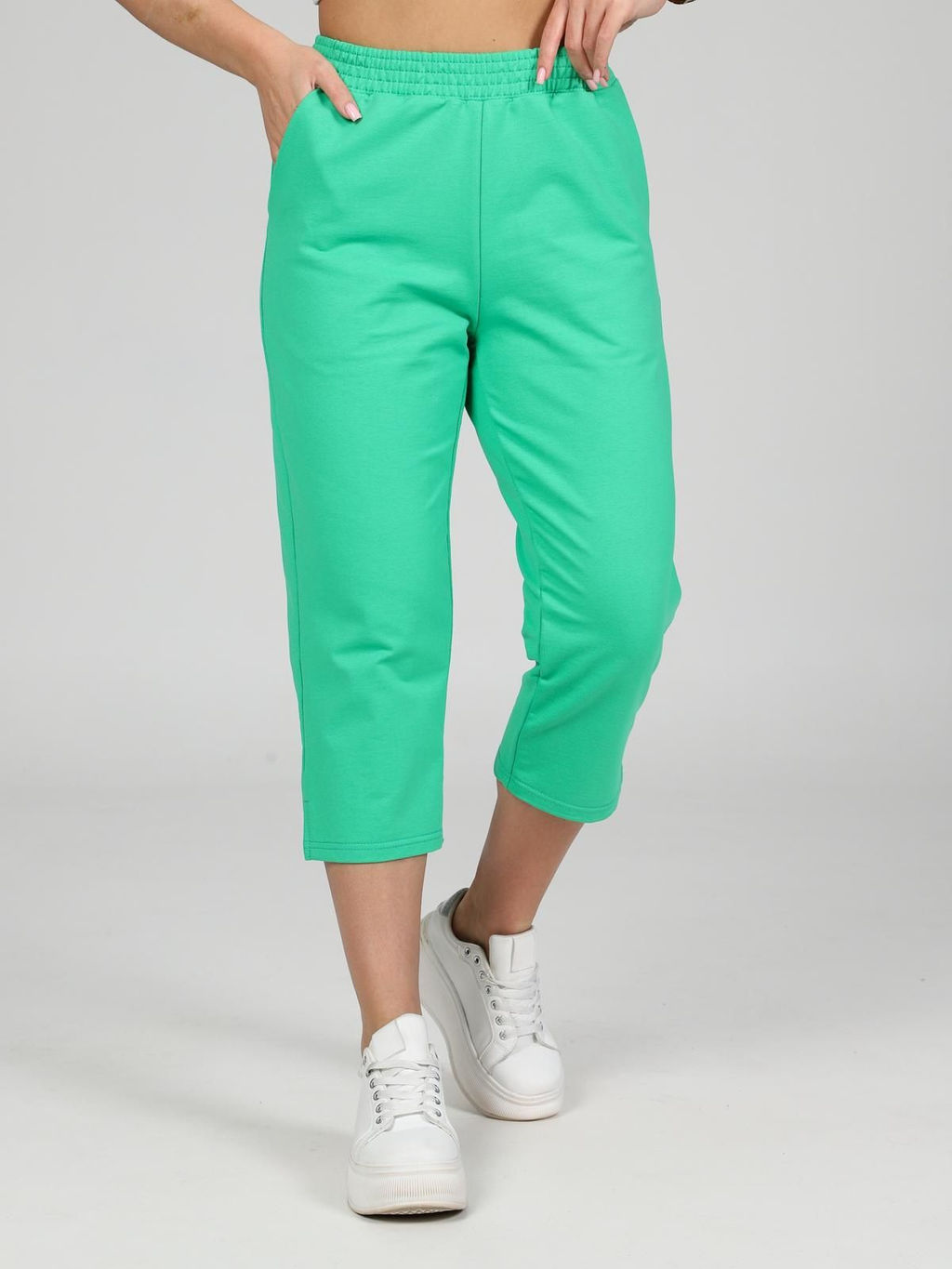 IV-CAPRIZ Финикс - бриджи из футера с лайкрой  фото 30